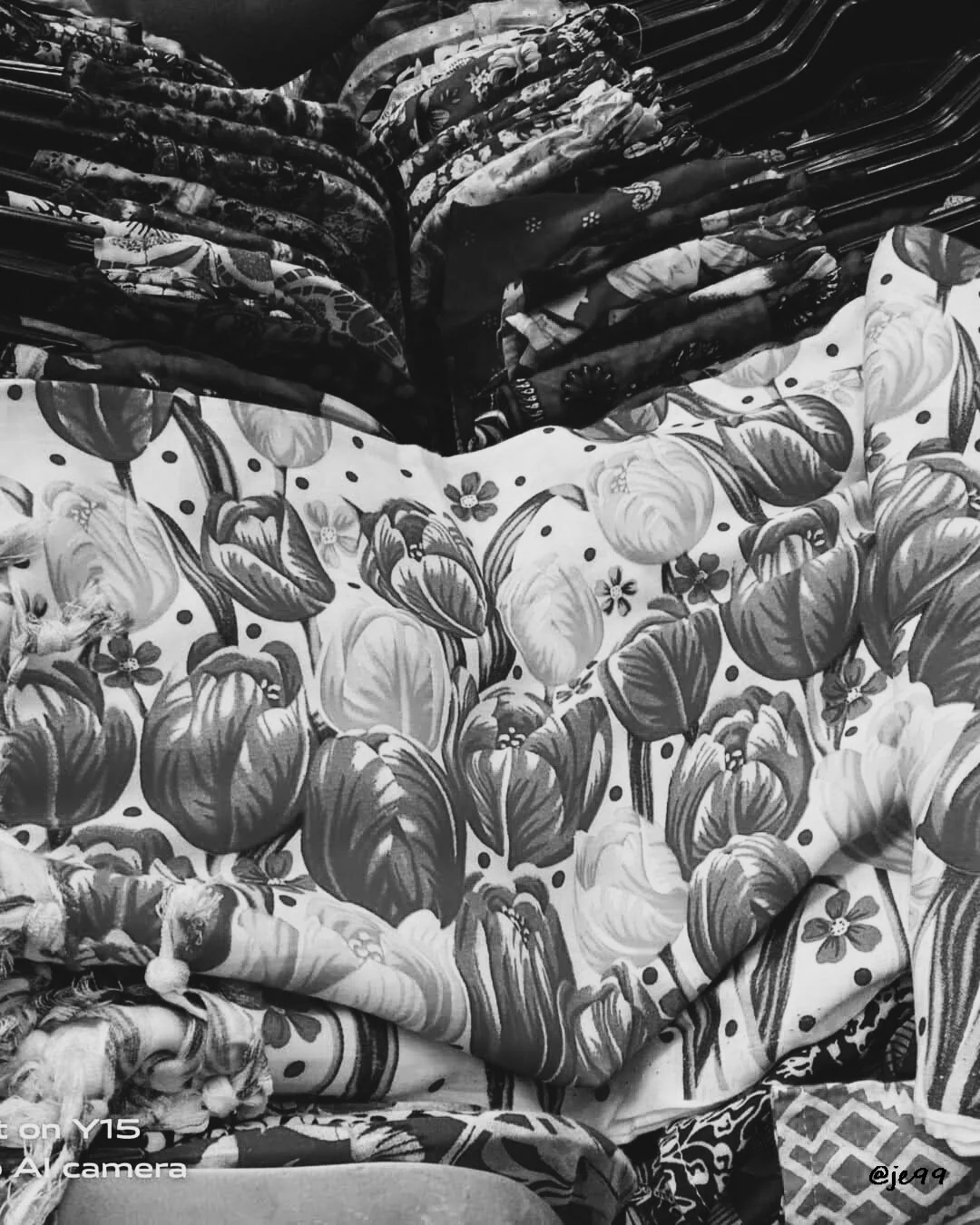 Hijab section in one of the vendor i've been in Divisoria.