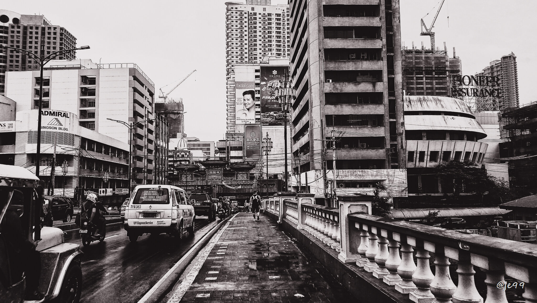 Part of Jones bridge.