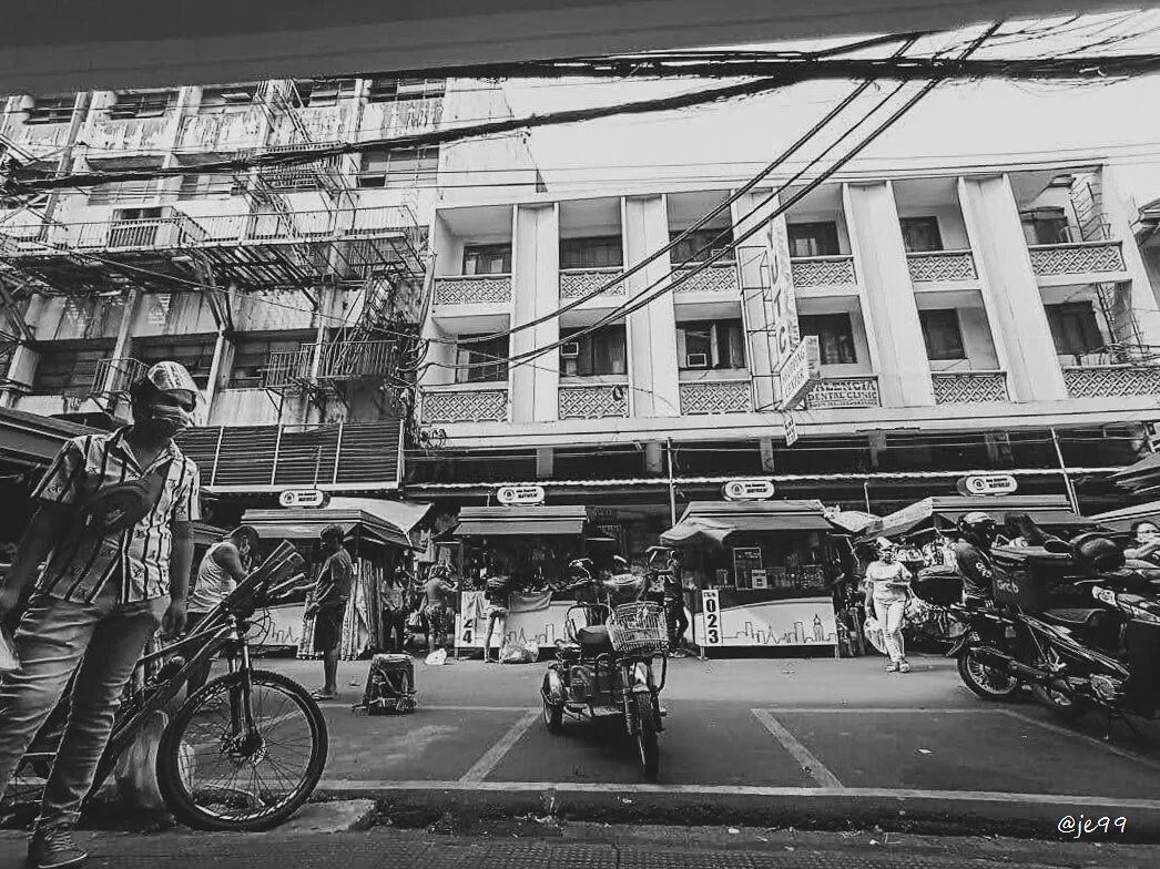 Street view in Divisoria market.