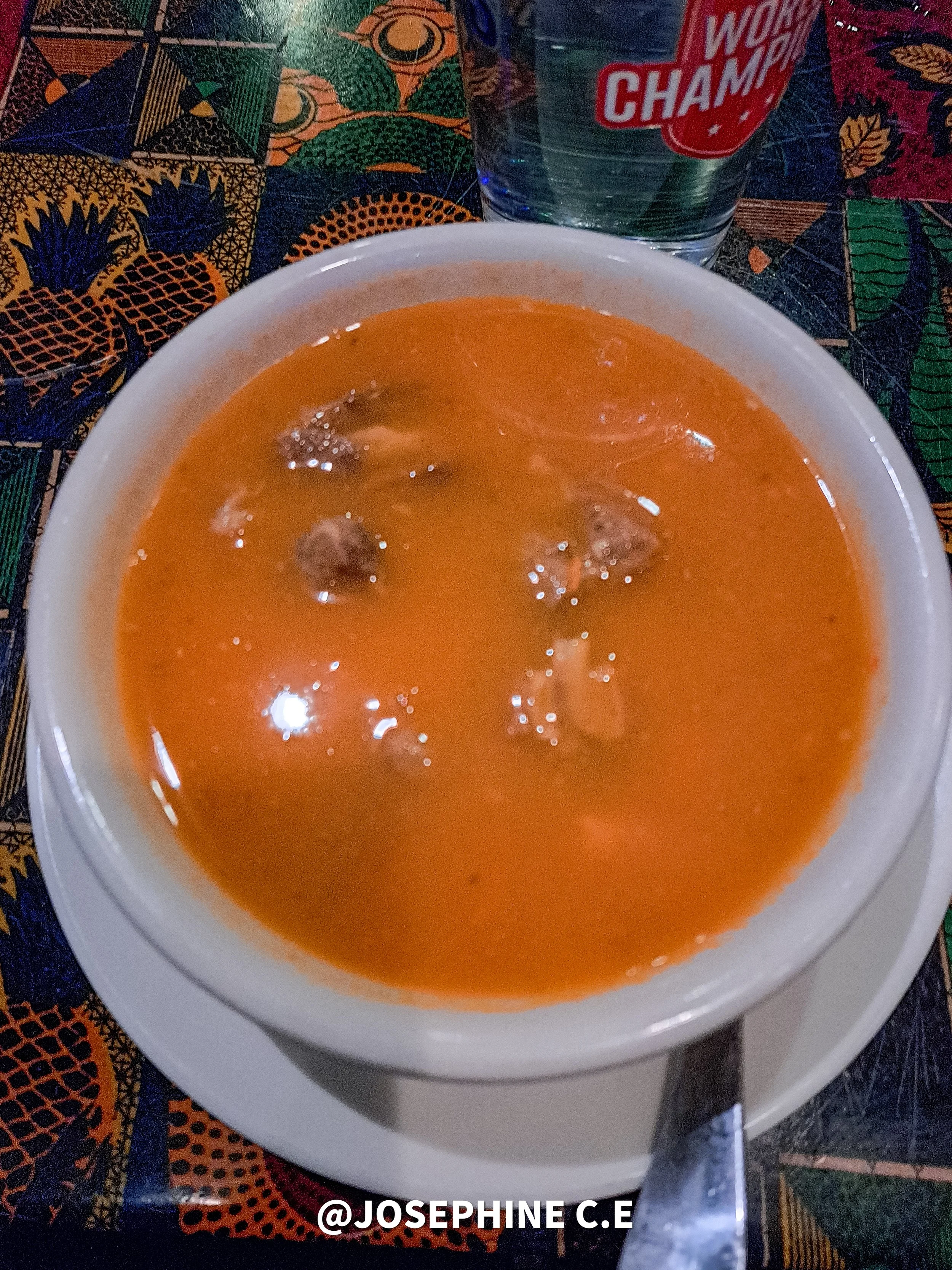 The best and recommended super spicy soup "Pepper Soup" 