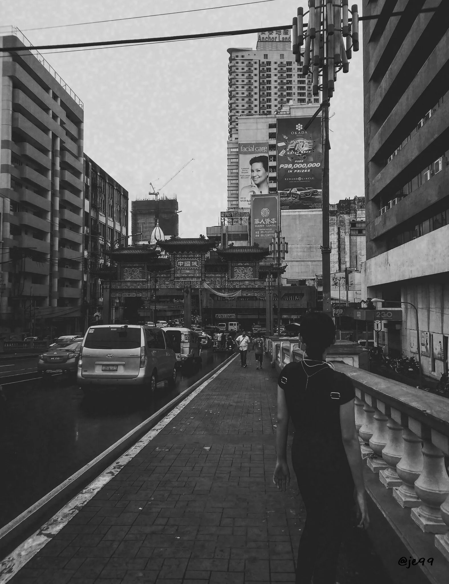 way going to China town.
Aira (the main person)