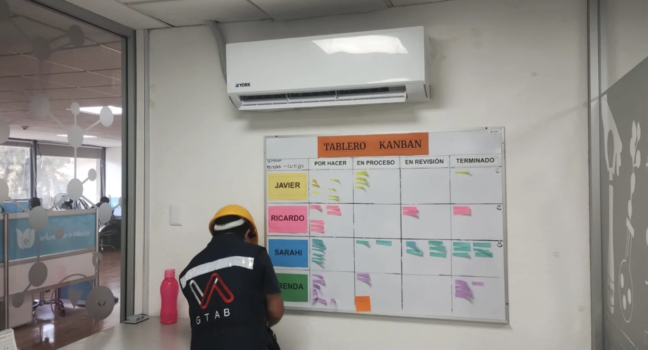 Mantenimiento de aire acondicionado