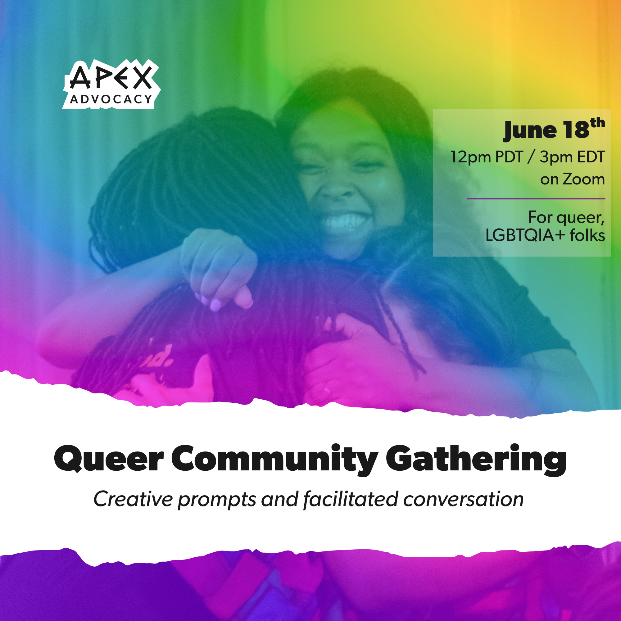 Queer Community Gathering: June 18