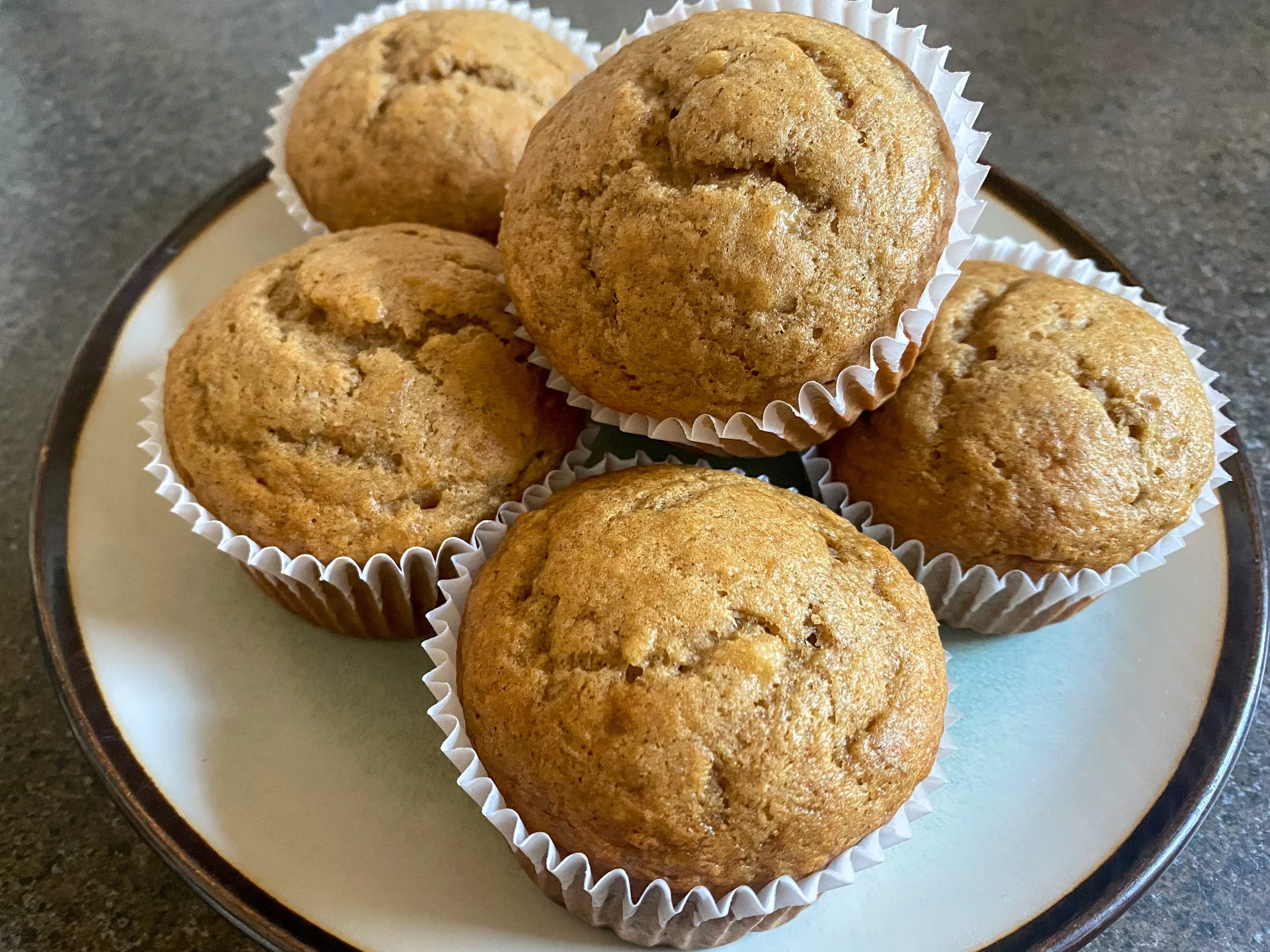 Healthy Banana Bread Muffins