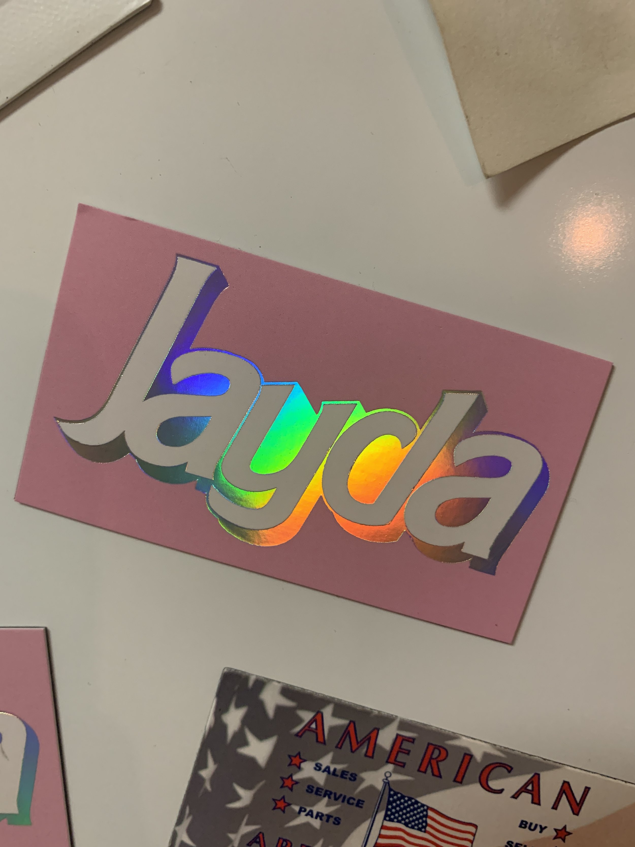 Holographic Fridge Magnet