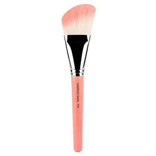 Pink Bambu Angled Face Brush  Sorelle Atelier