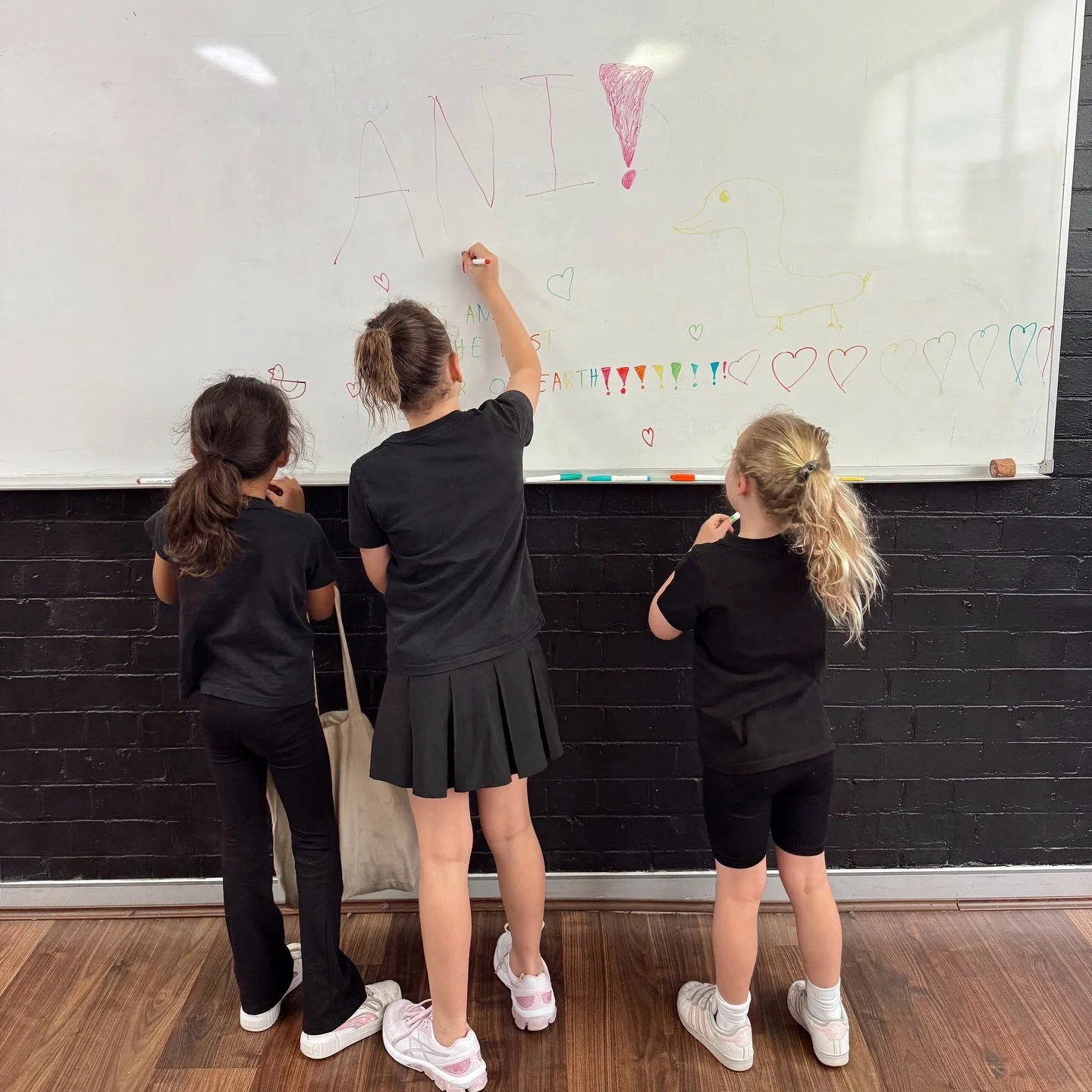When you walk into your classroom and find this beautiful message on the whiteboard 🥹 We love how much our students love and appreciate our teachers!