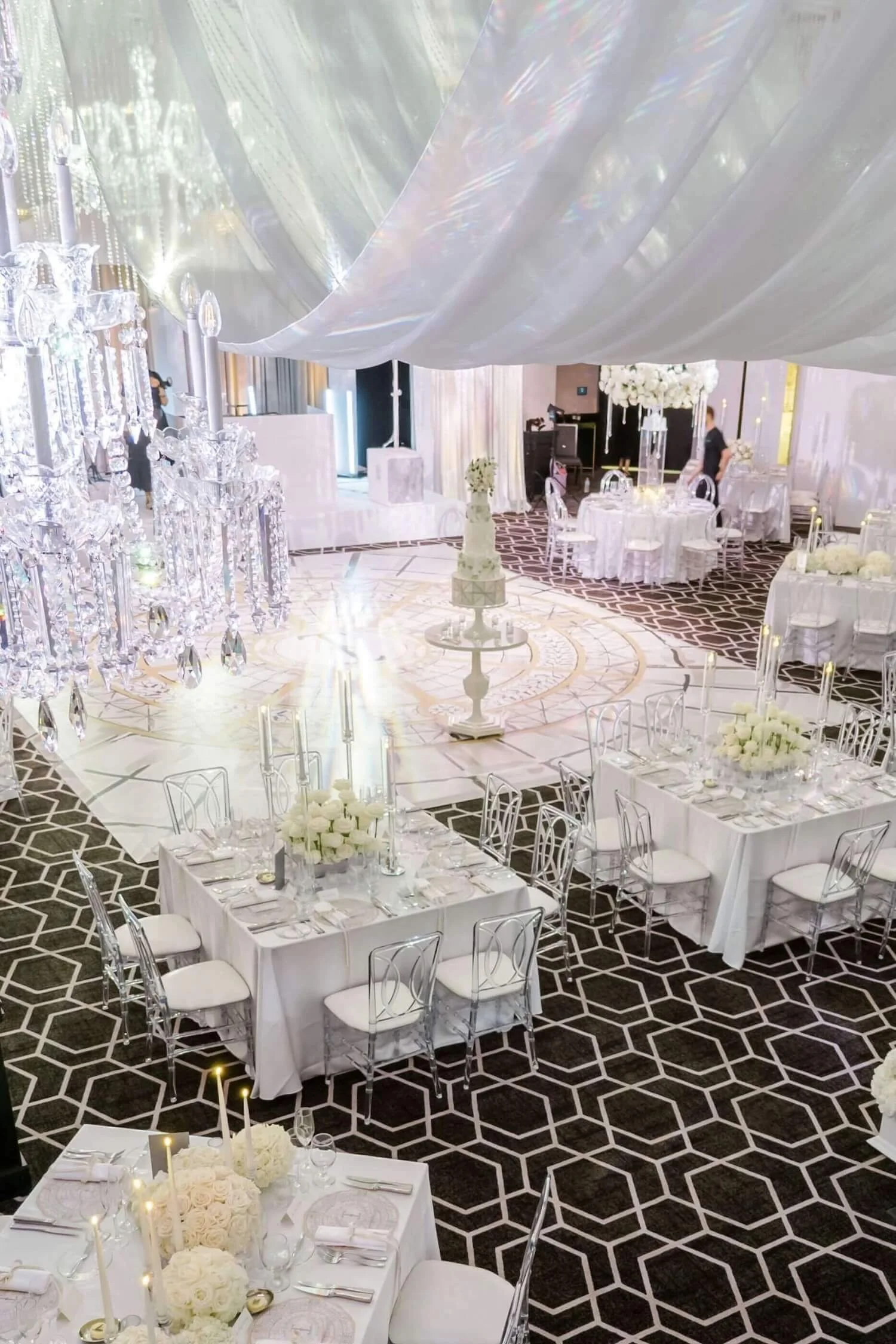 Wedding Lighting Design at Nemacolin Marquis Ballroom
