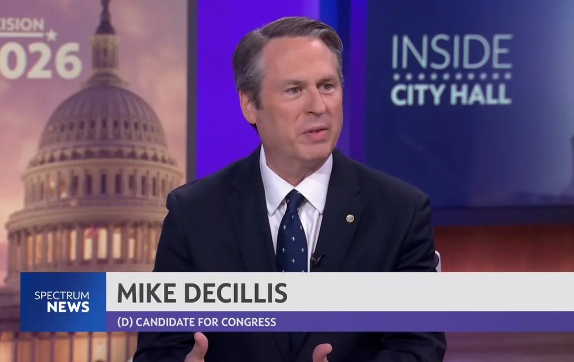 Mike DeCillis on NY1 Spectrum News