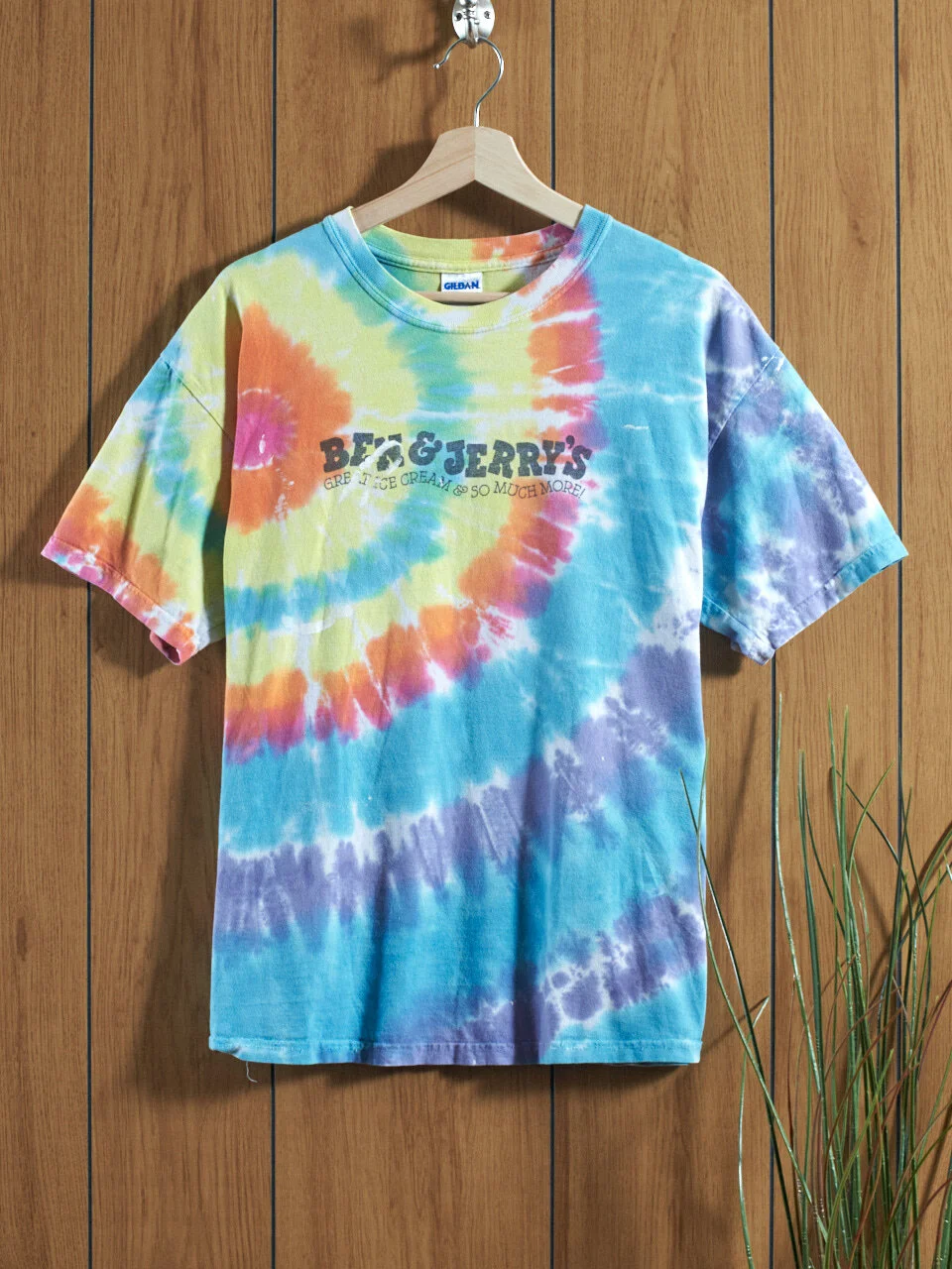 Ben \u0026 Jerry's Tie-Dye T-Shirt (1990s 