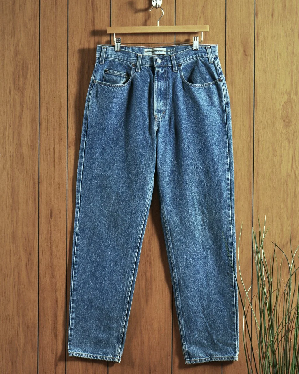 Gap Stone Wash Blue Jeans - 34x32 (1990s) — GRACIA VINTAGE - Brooklyn-Based  Vintage Fashion