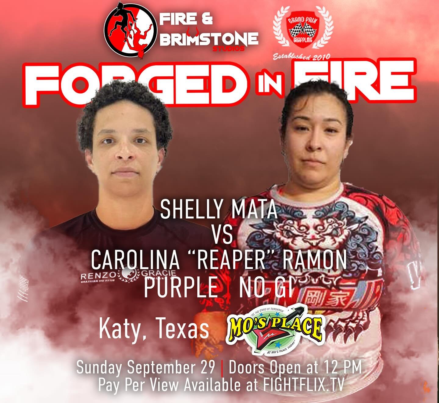 Sometimes matches fall through and in that moment people step up. Carolina wants that opportunity to run it back. And Houston&rsquo;s own Shelly Mata from Renzos is game to give her that opportunity. We thank you ladies for having the heart to stick 