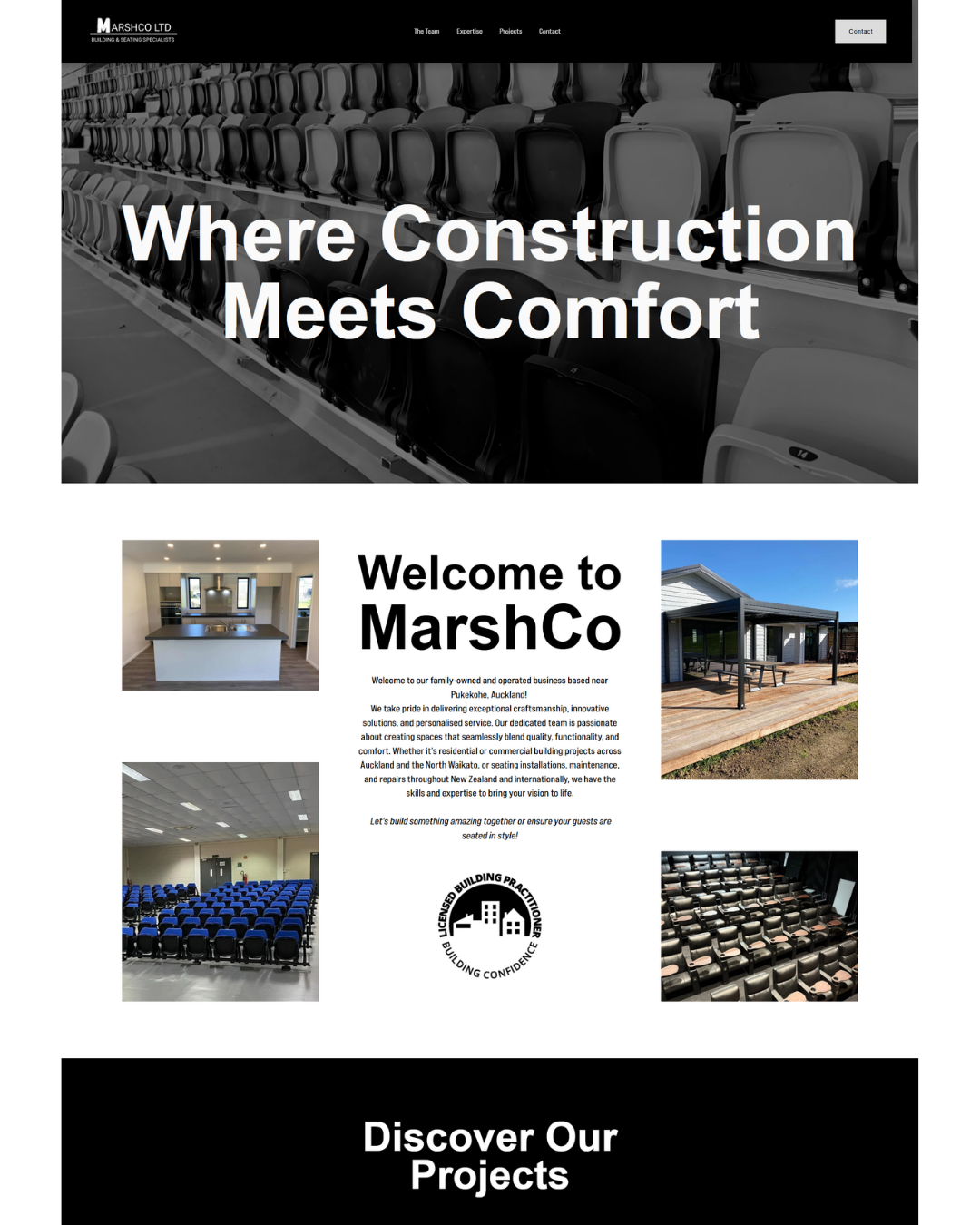 MarshCo Website 