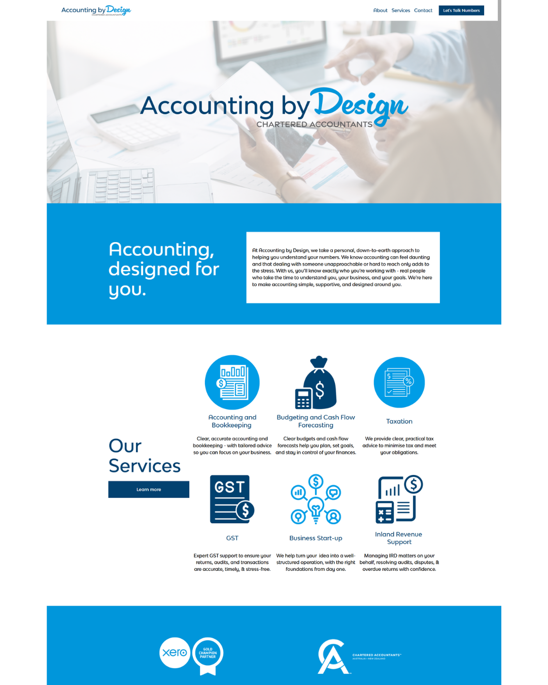 Accounting by Design Website