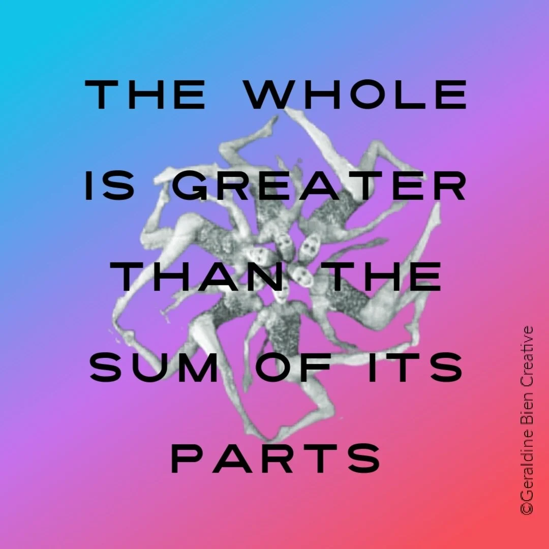 My daughter recently joined a (skating) synchro team. Sure it makes her a better skater and contributes to these other benchmarks she needs to hit in order to be a competitive skater.

But I see the other benefits that I'm hoping will be embedded int