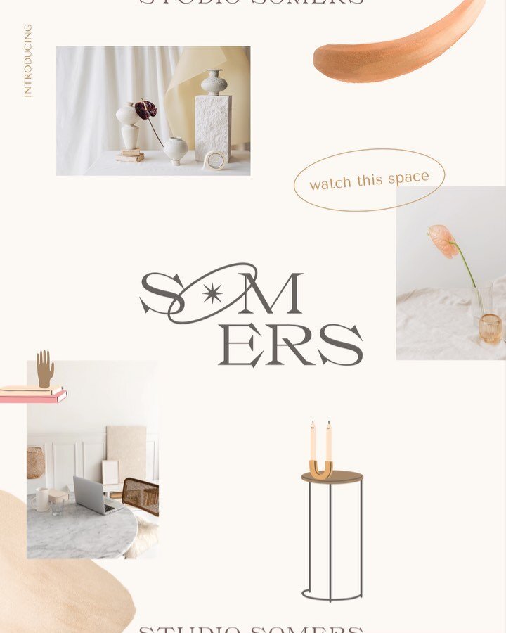 Here&rsquo;s a moodboard for Studio Somers on a Tuesday. 🤎

So&hellip; did you like the video or the static image better?

Be honest. Would you really stop scrolling if you saw the static image on your feed??? 🤔

We geddit; As small businesses, we 