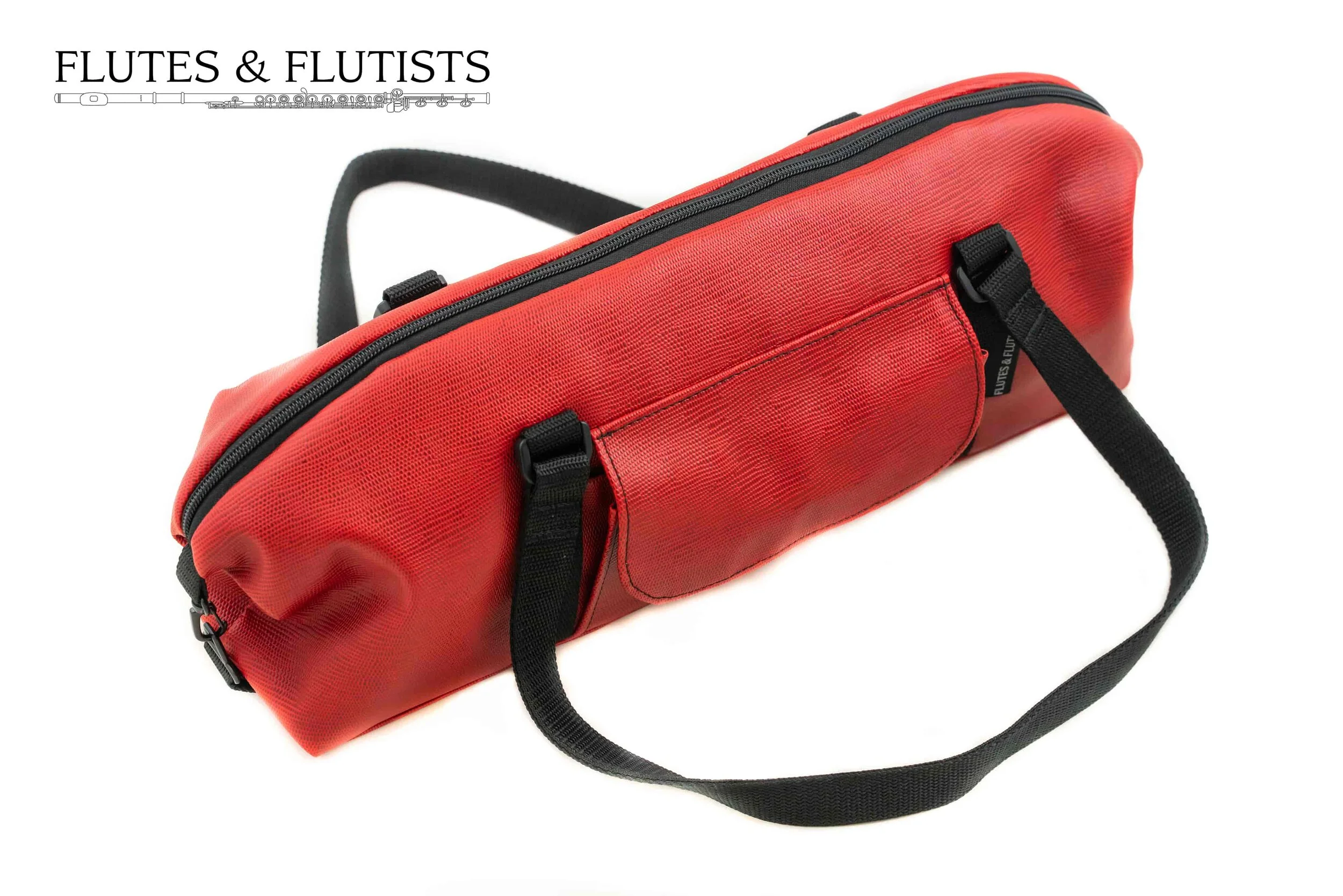 Beaumont Flute Bag (B Foot) Black Weave — FLUTES & FLUTISTS