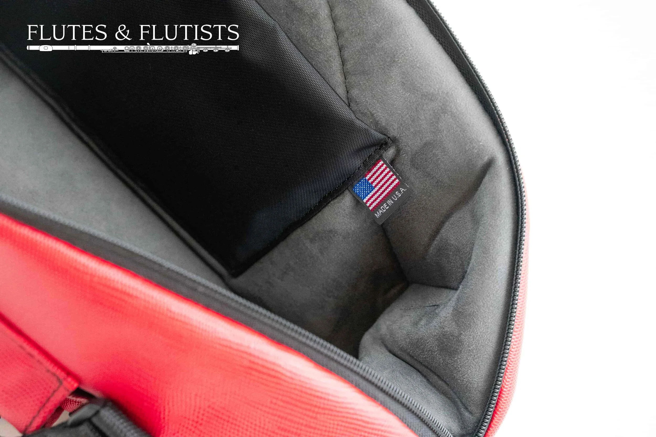 Beaumont Flute Bag (B Foot) Black Weave — FLUTES & FLUTISTS