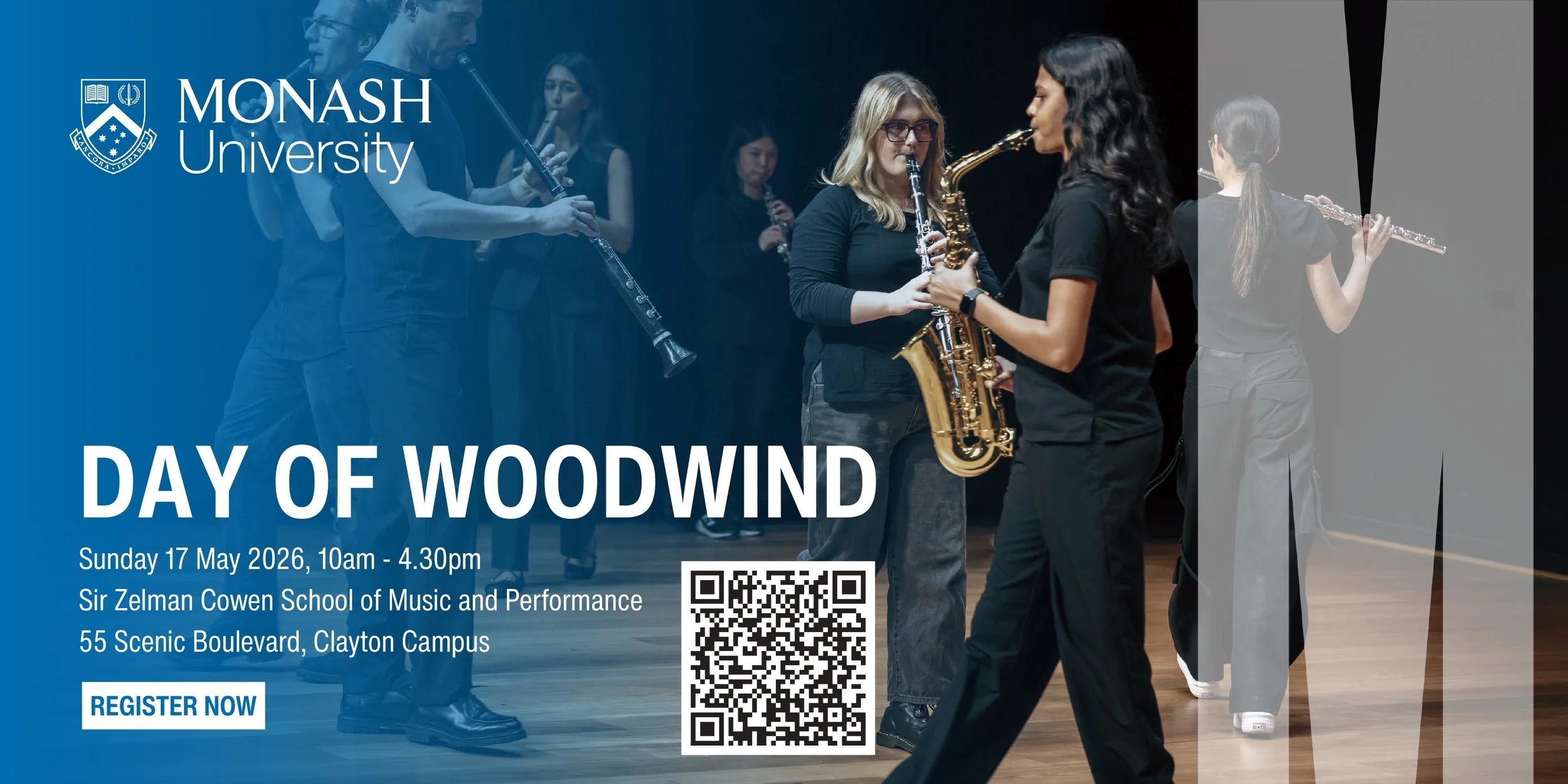 2026 Monash Day of Woodwind