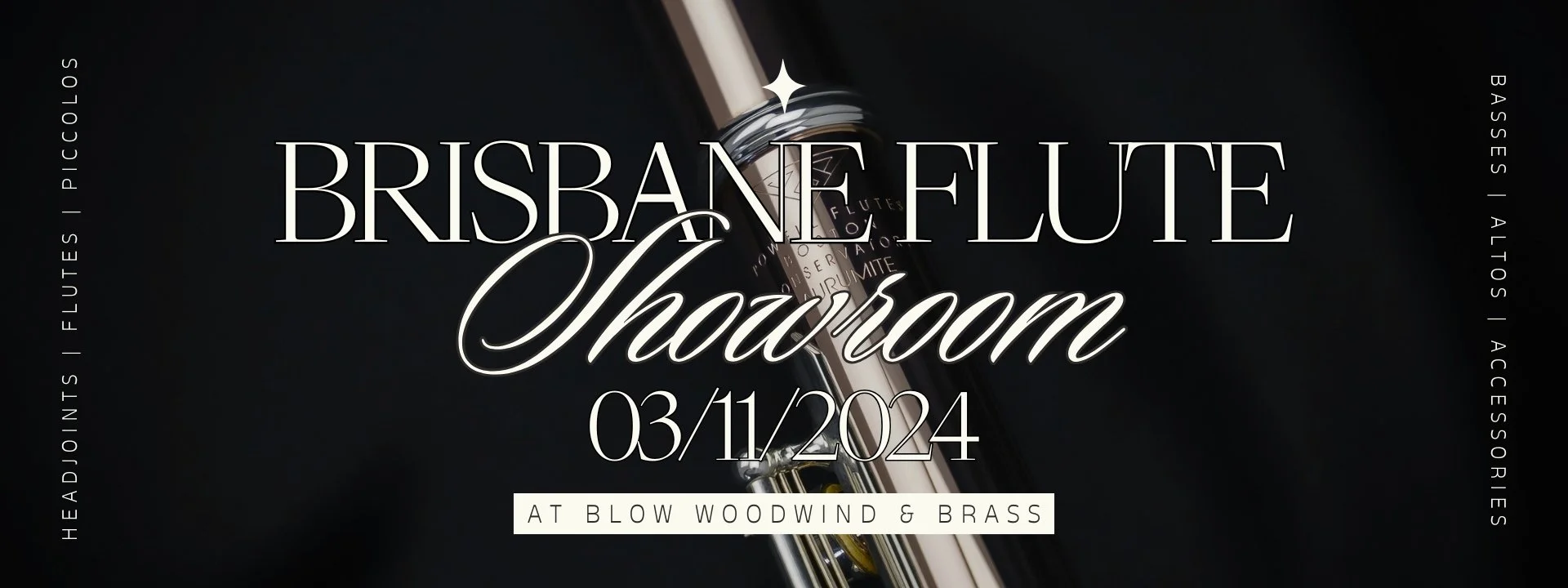 Brisbane Flute Showroom November 2024 — FLUTES & FLUTISTS Australia