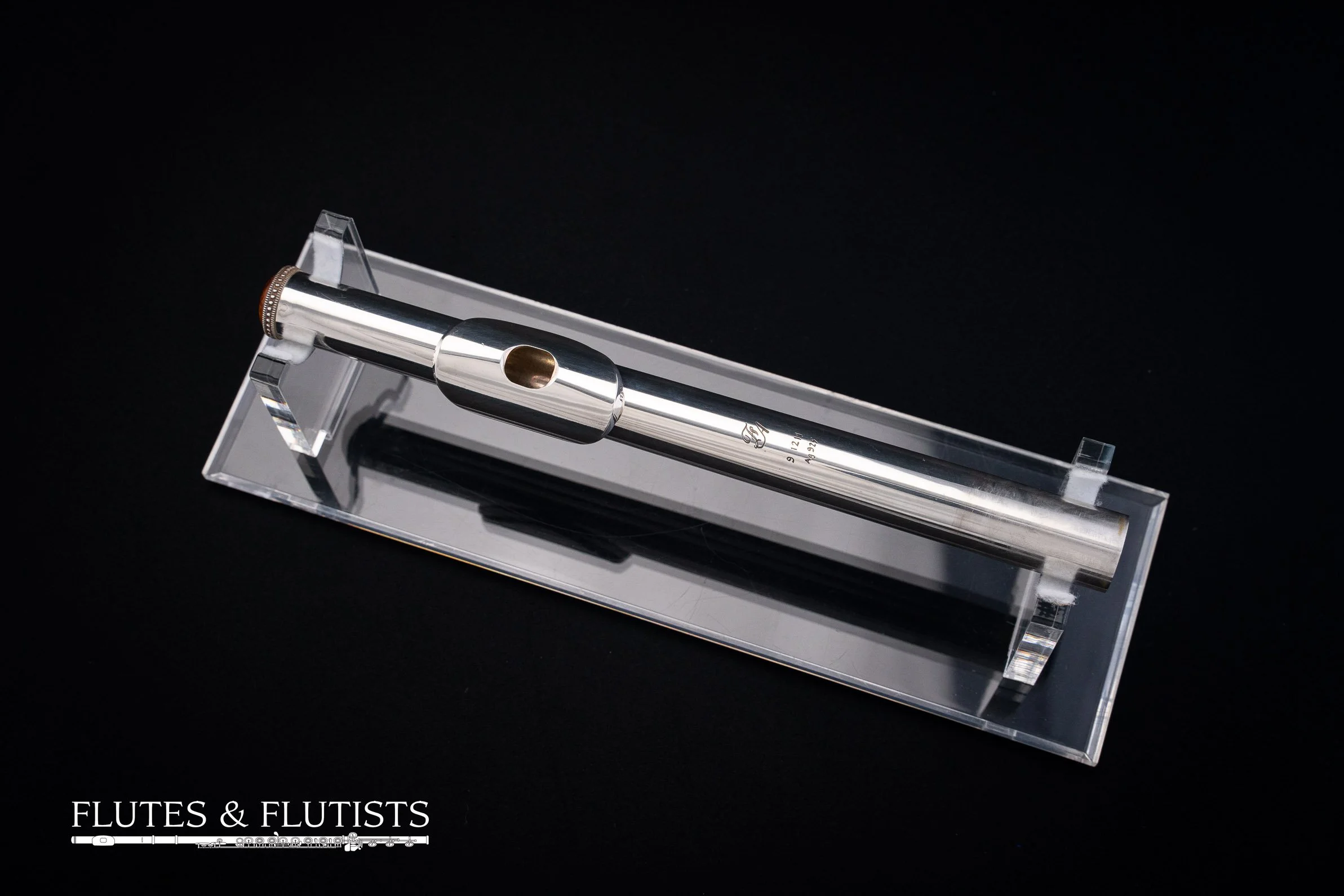 Flute Makers of Australia Headjoint | Sterling Silver with 9K Gold Riser (Pre-Owned)