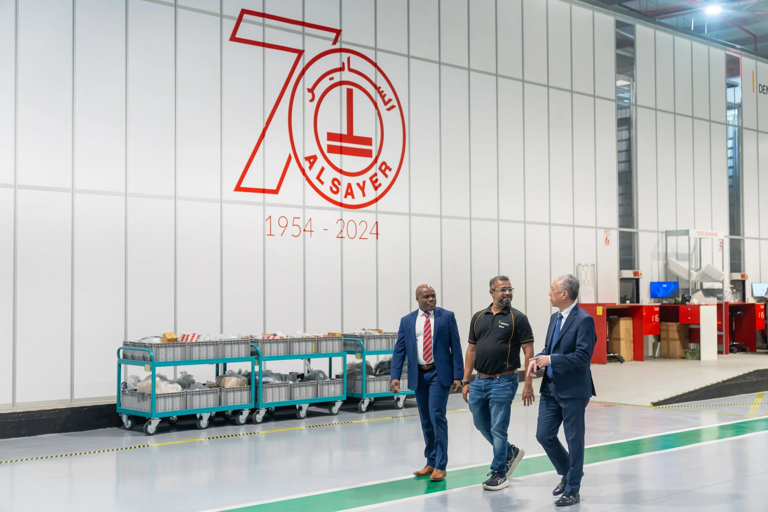 MNSS Pioneers AutoStore™ Automotive Spare Parts Automation in the Middle East with Dematic