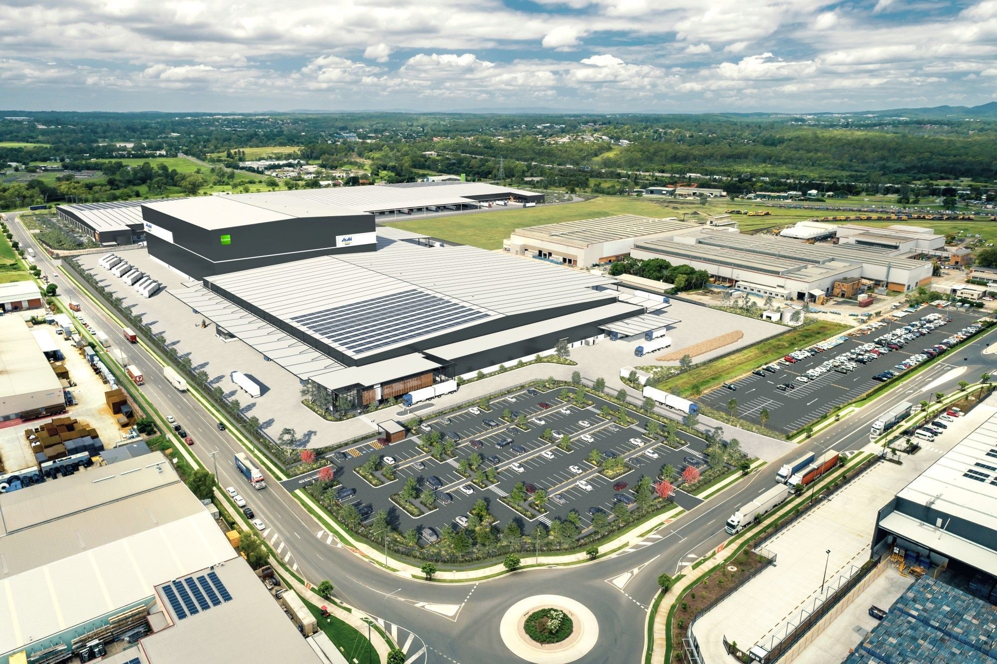 Asahi Beverages to Develop New Major Distribution Facility in QLD