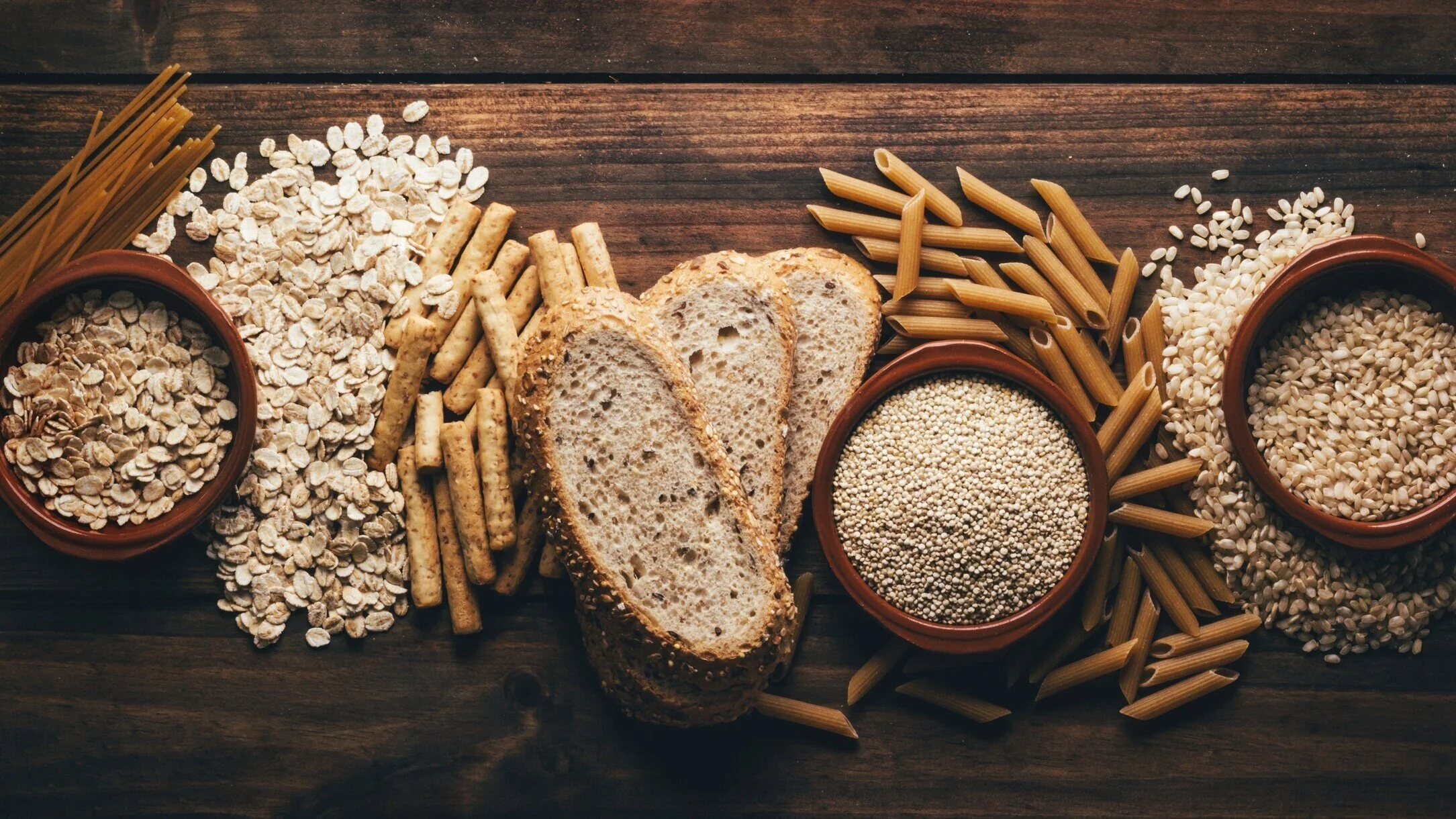 grains flours pastas