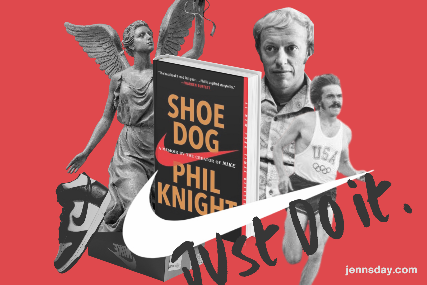 Beca Todo tipo de frío Shoe Dog by Phil Knight : Book Summary & Review — jenn's day