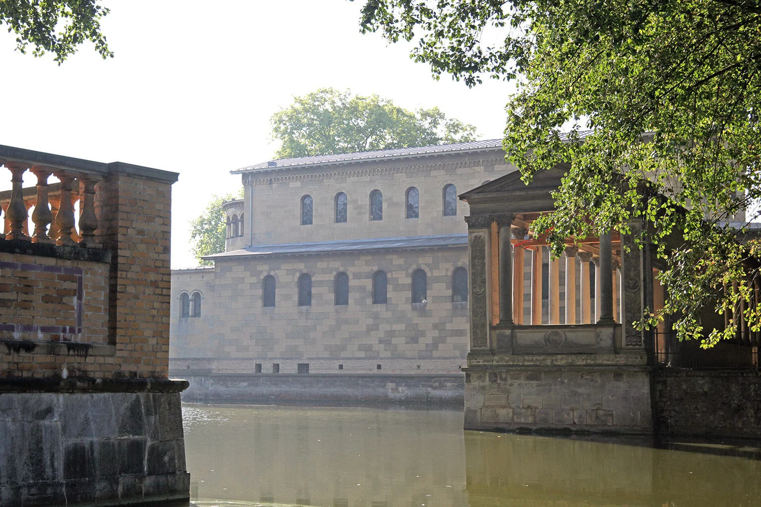 Historische Parkarchitektur in Potsdam