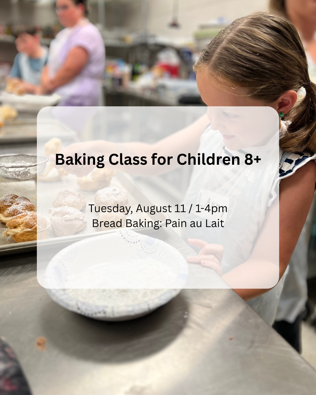 Baking Class For Children