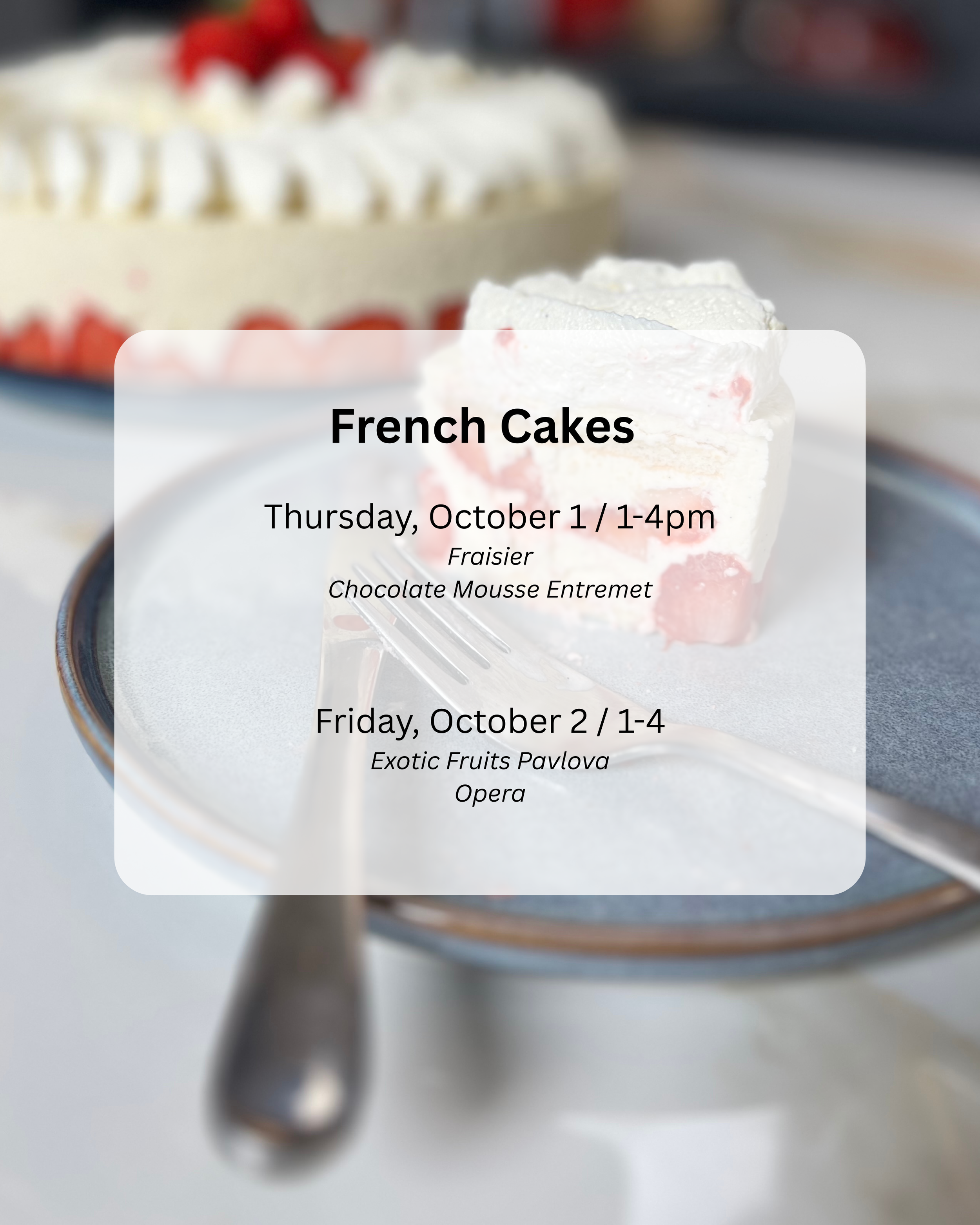 French Cakes I