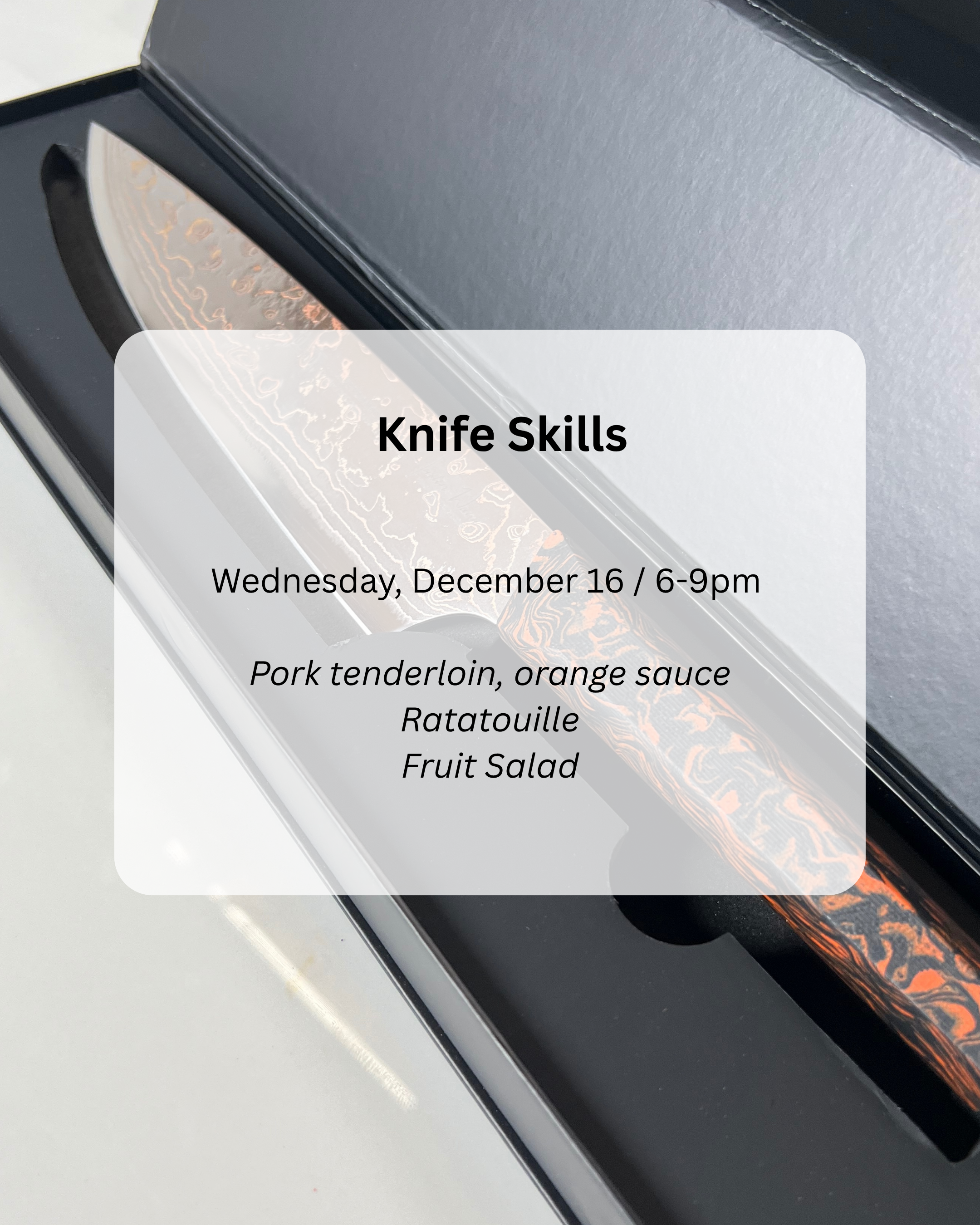 Knife Skills