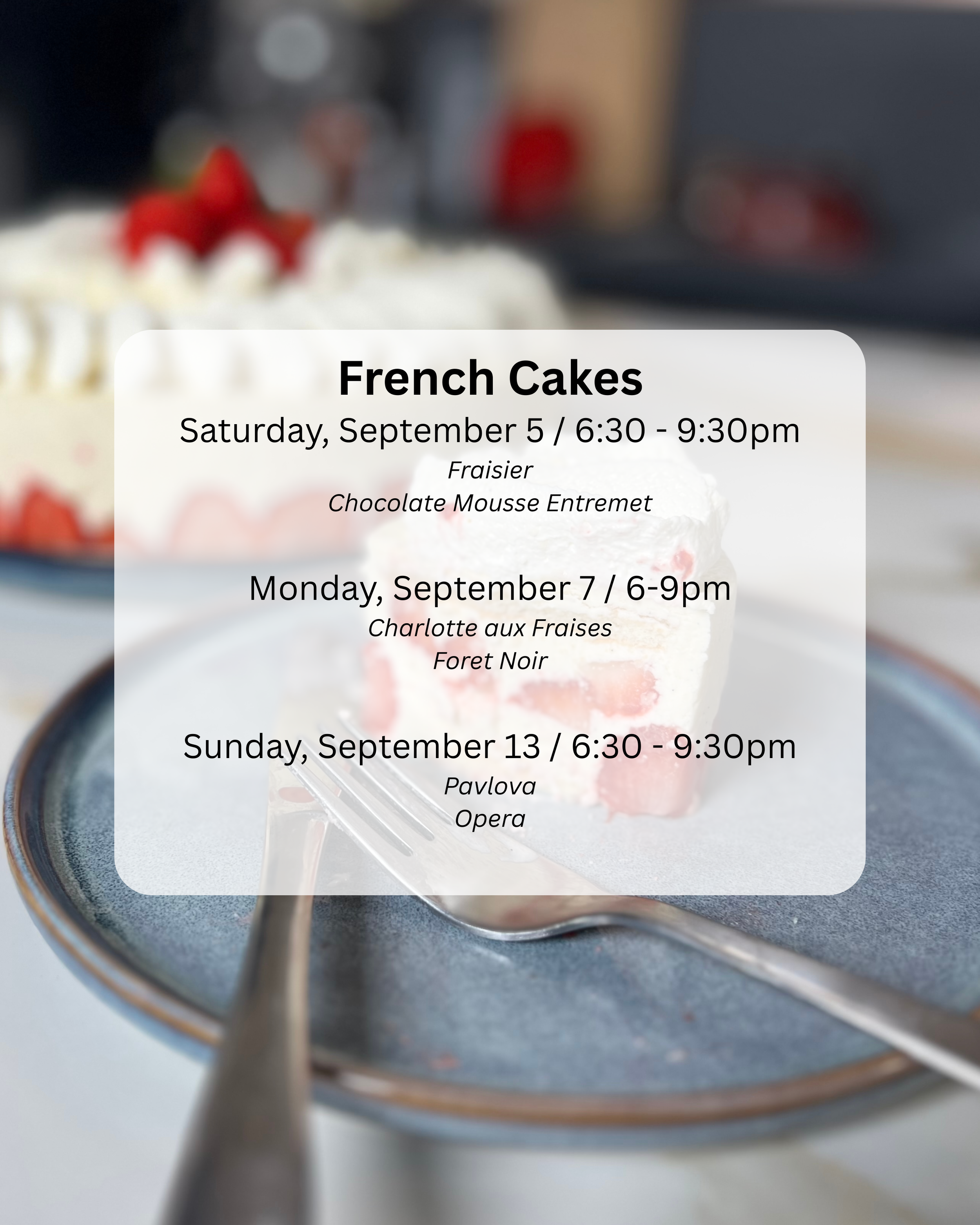 French Cakes