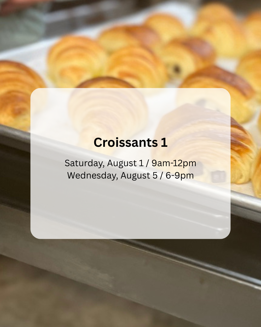 Croissants I