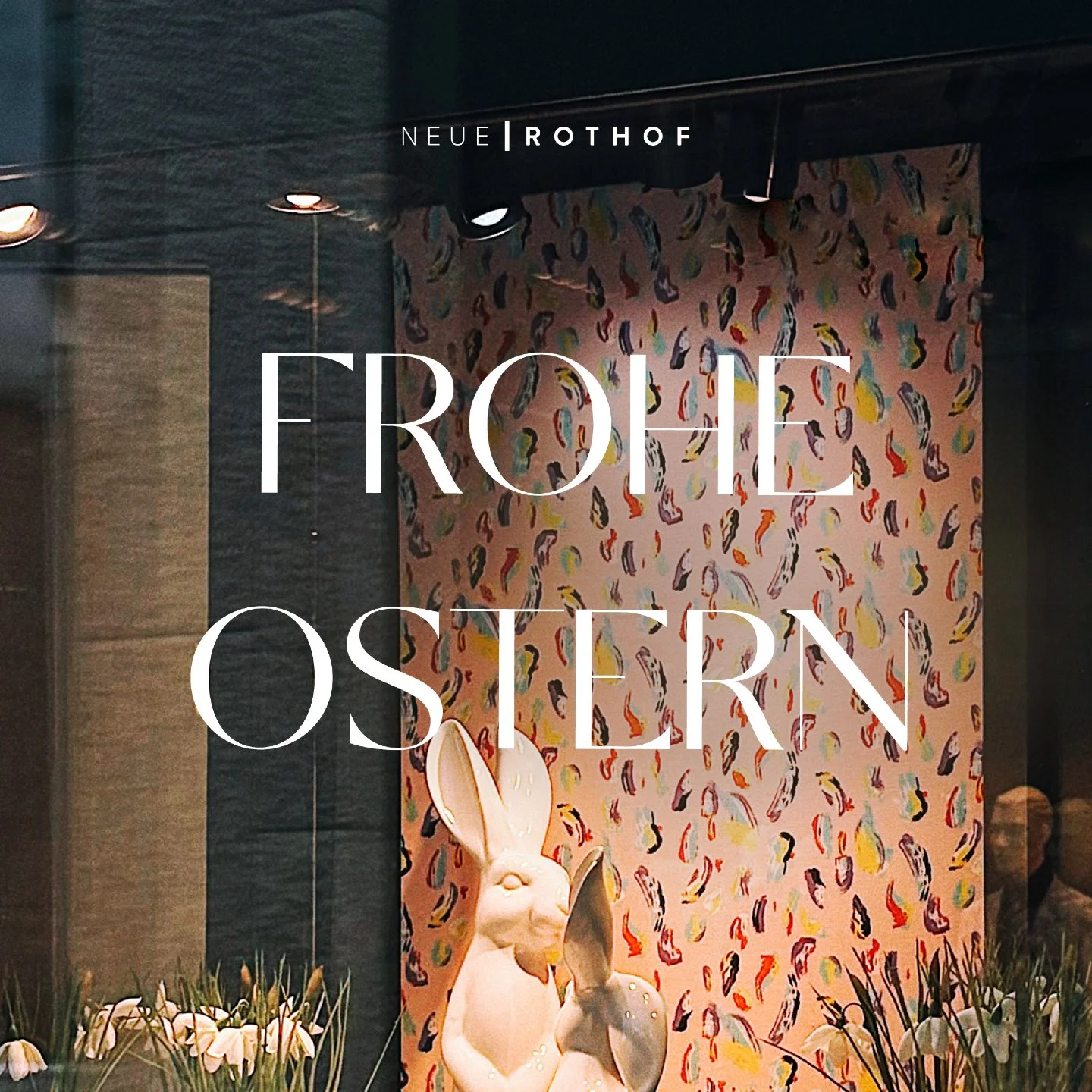 Die Neue Rothof w&uuml;nscht allen Frohe Ostern und entspannte Feiertage! 🐰 Wer noch exklusive Geschenke sucht, sollte heute noch einmal vorbeischauen!

➖
#neuerothof #frankfurtammain #frankfurtdubistsowunderbar