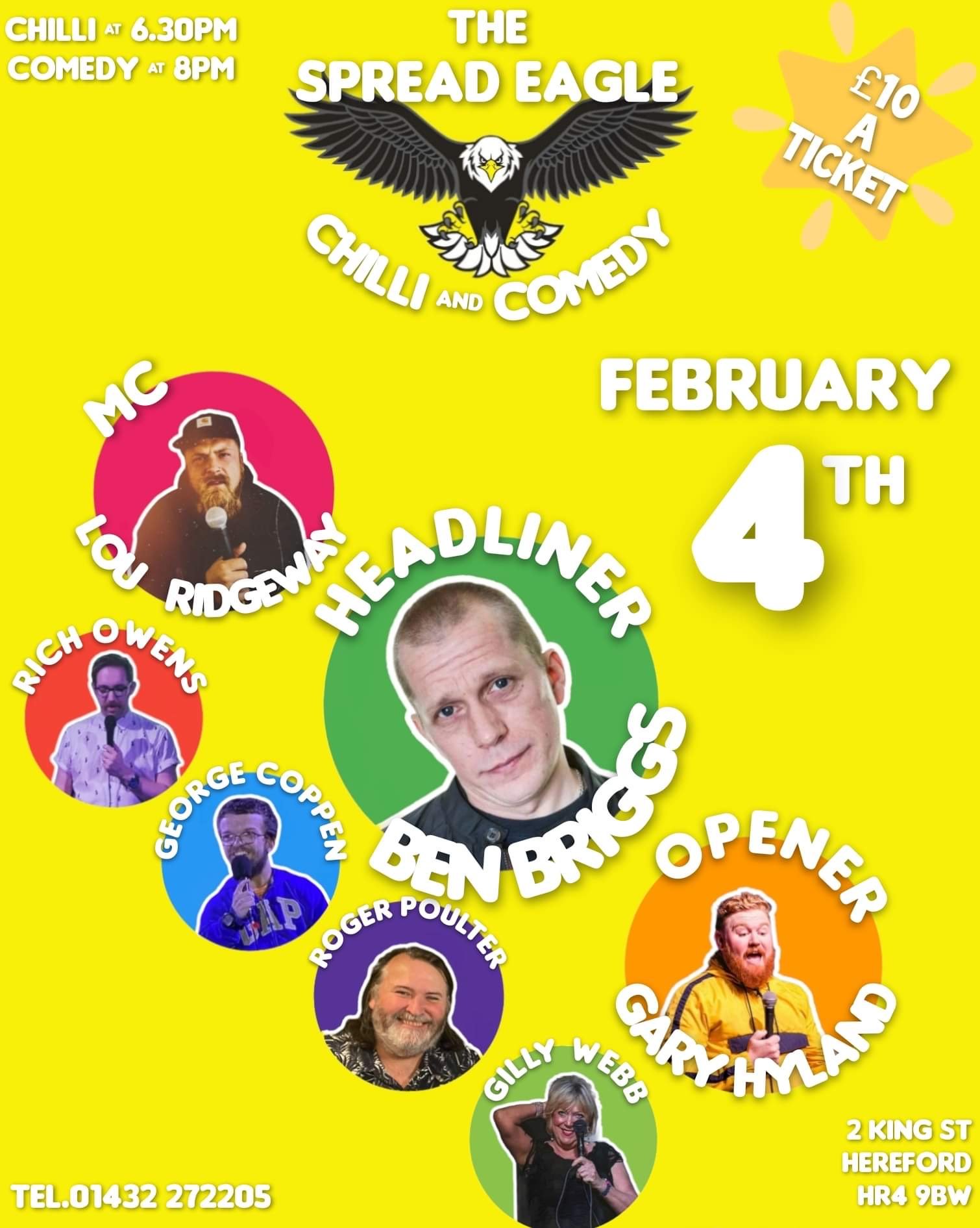 The Spread Eagle Chilli & Comedy