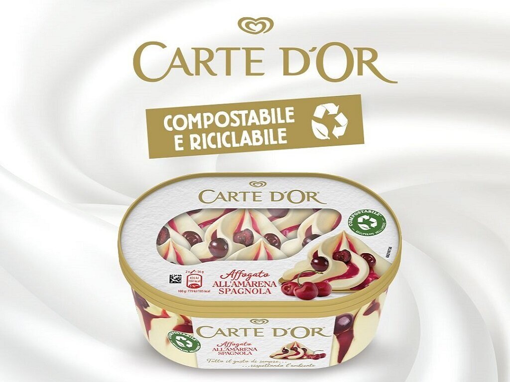 Seda’s new recyclable and compostable packaging for Carte d’Or