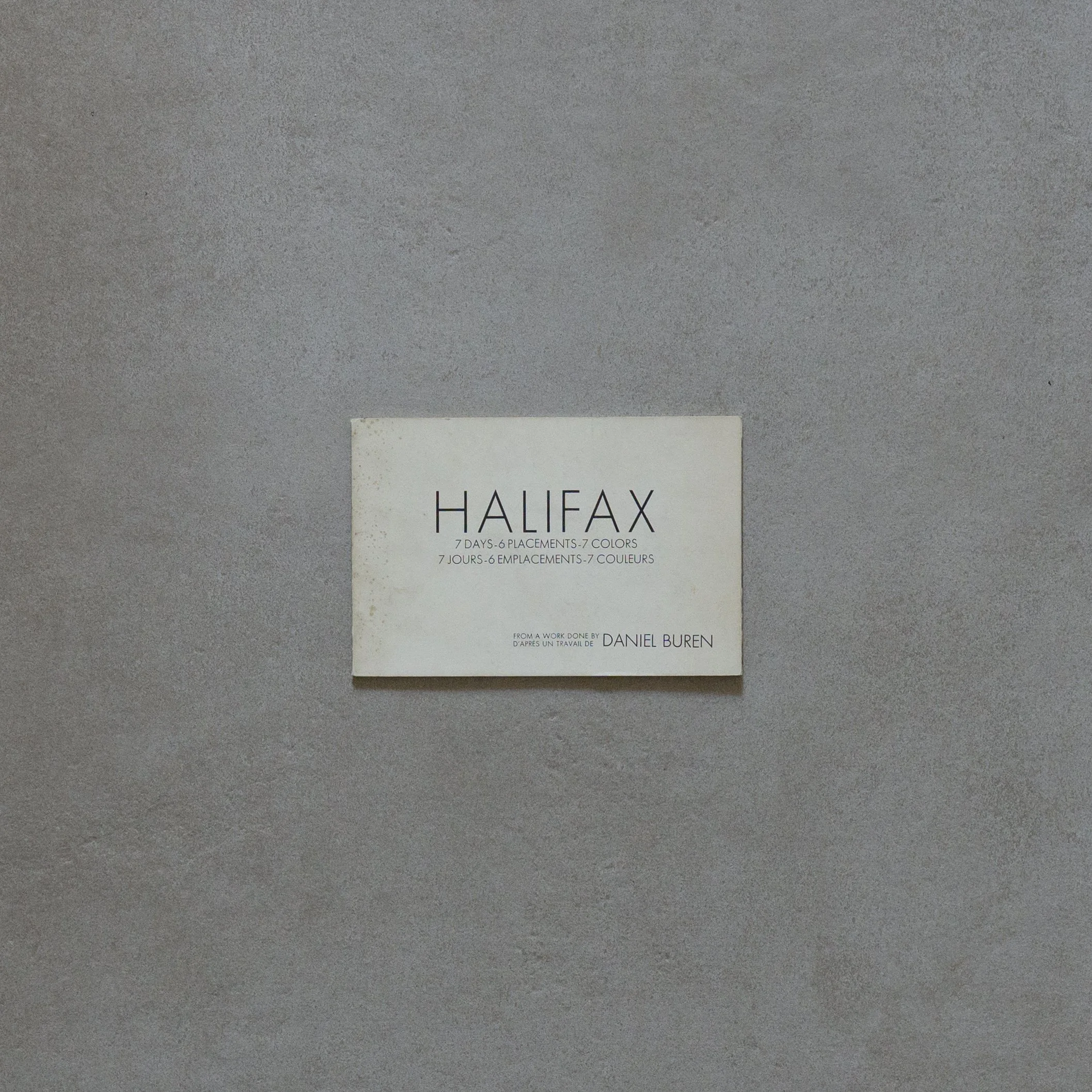Daniel Buren / Halifax