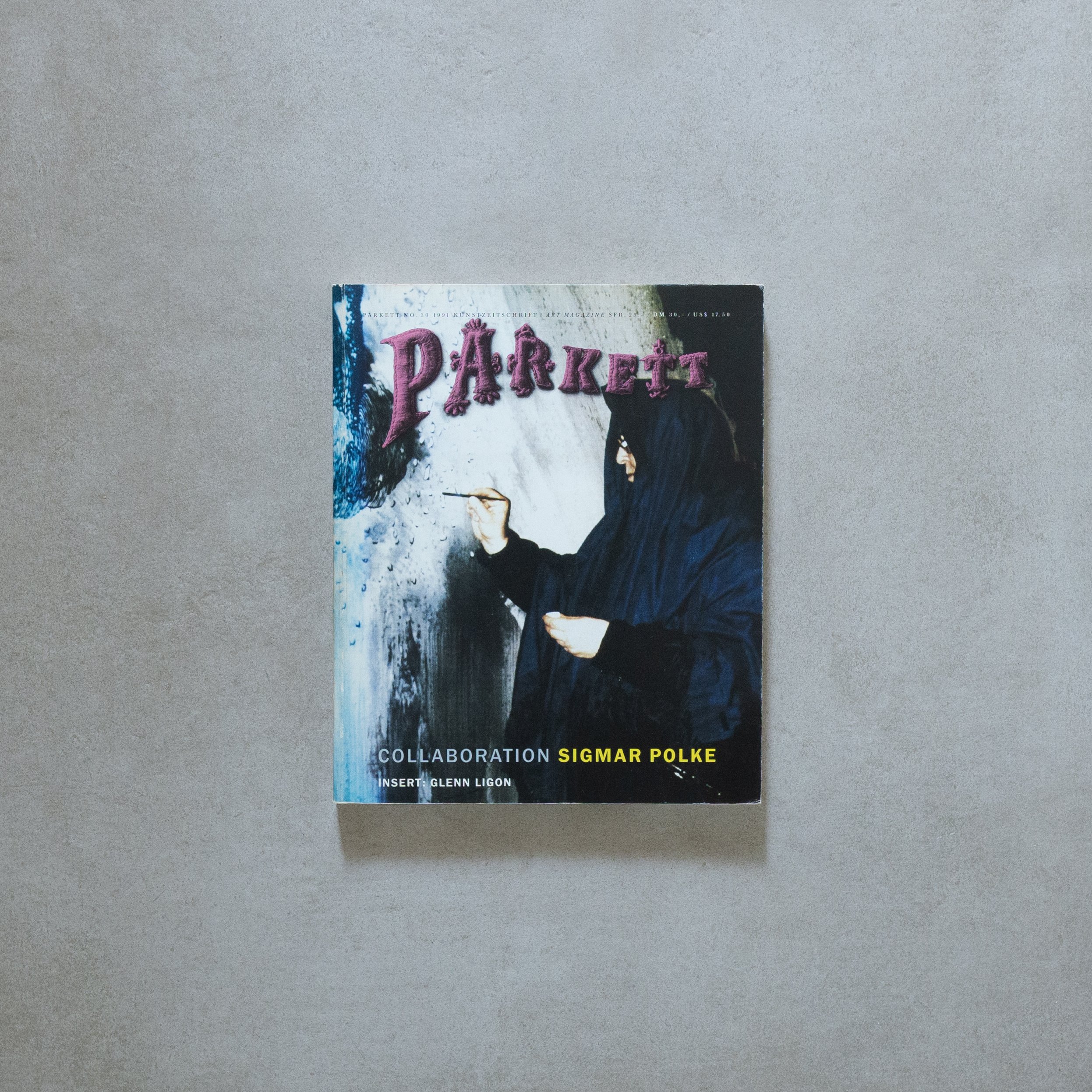 Parkett, Sigmar Polke / Parkett no. 30. Collaboration Sigmar Polke