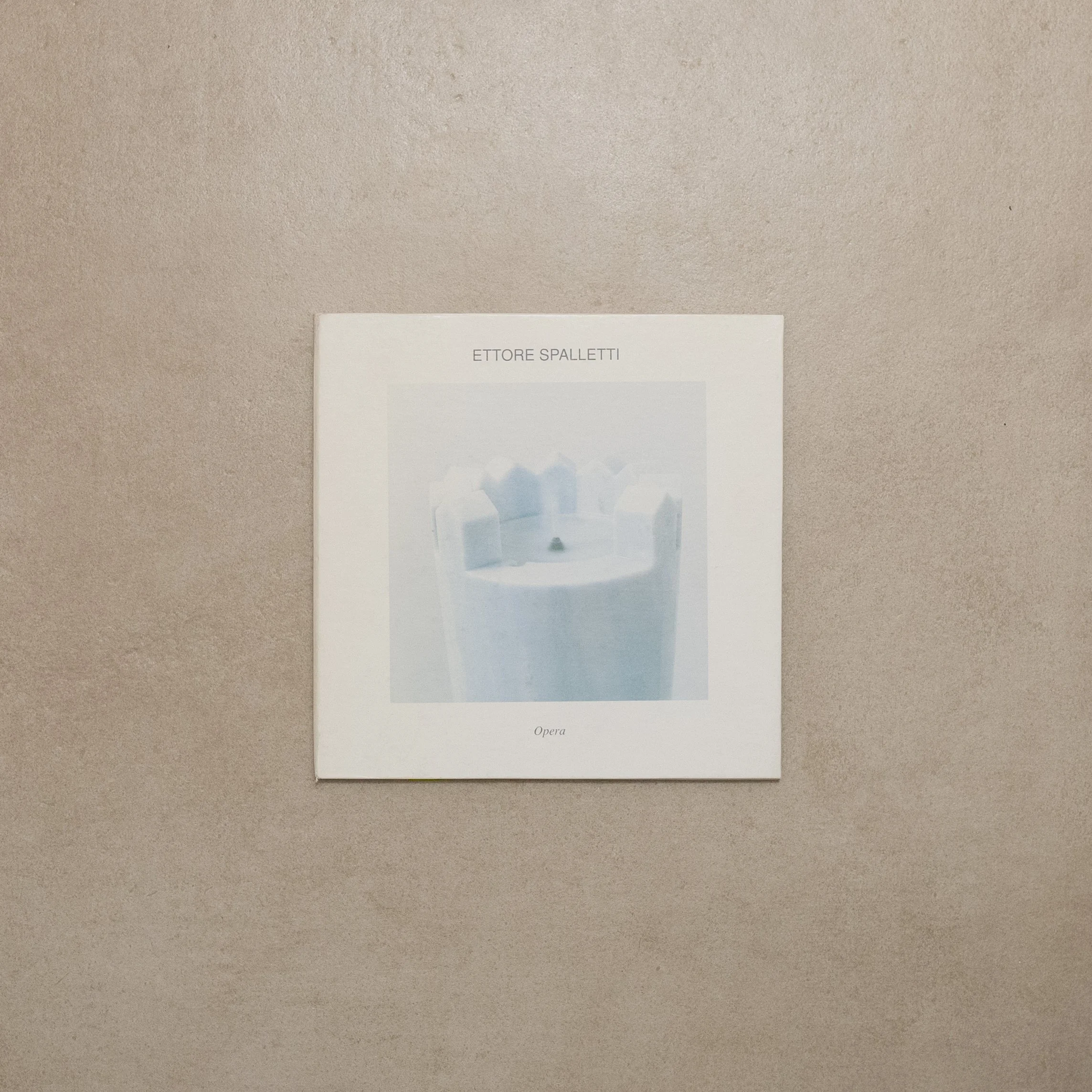 Ettore Spalletti / Ettore Spalletti. Opera