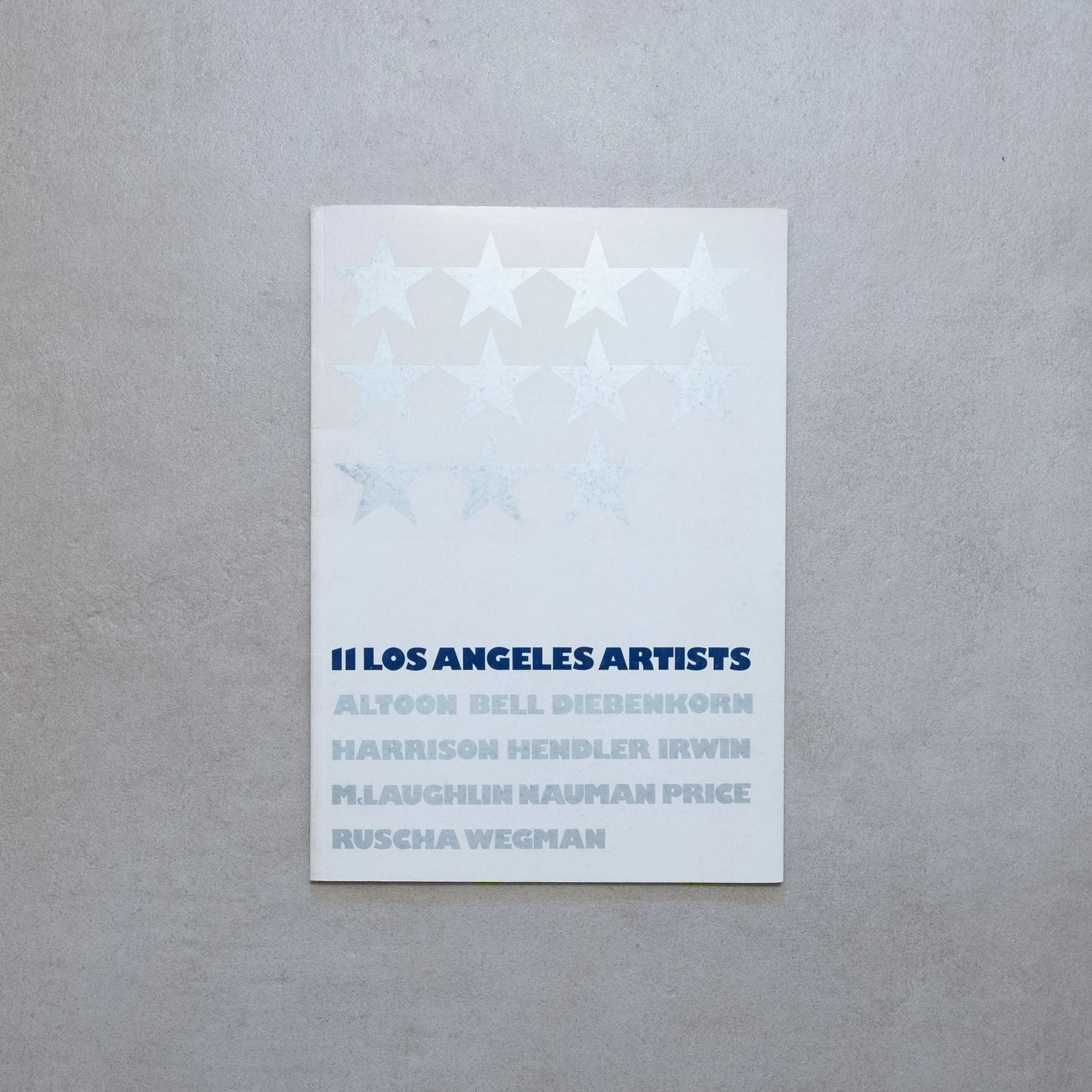 AA.VV. / 11 Los Angeles Artists. Aalton/ Bell/ Diebenkorn/ Harrison/ Hend- 42 ler/ Irwin/ Mclaughlin/ Nauman/ Price/ Ruscha/ Wegman