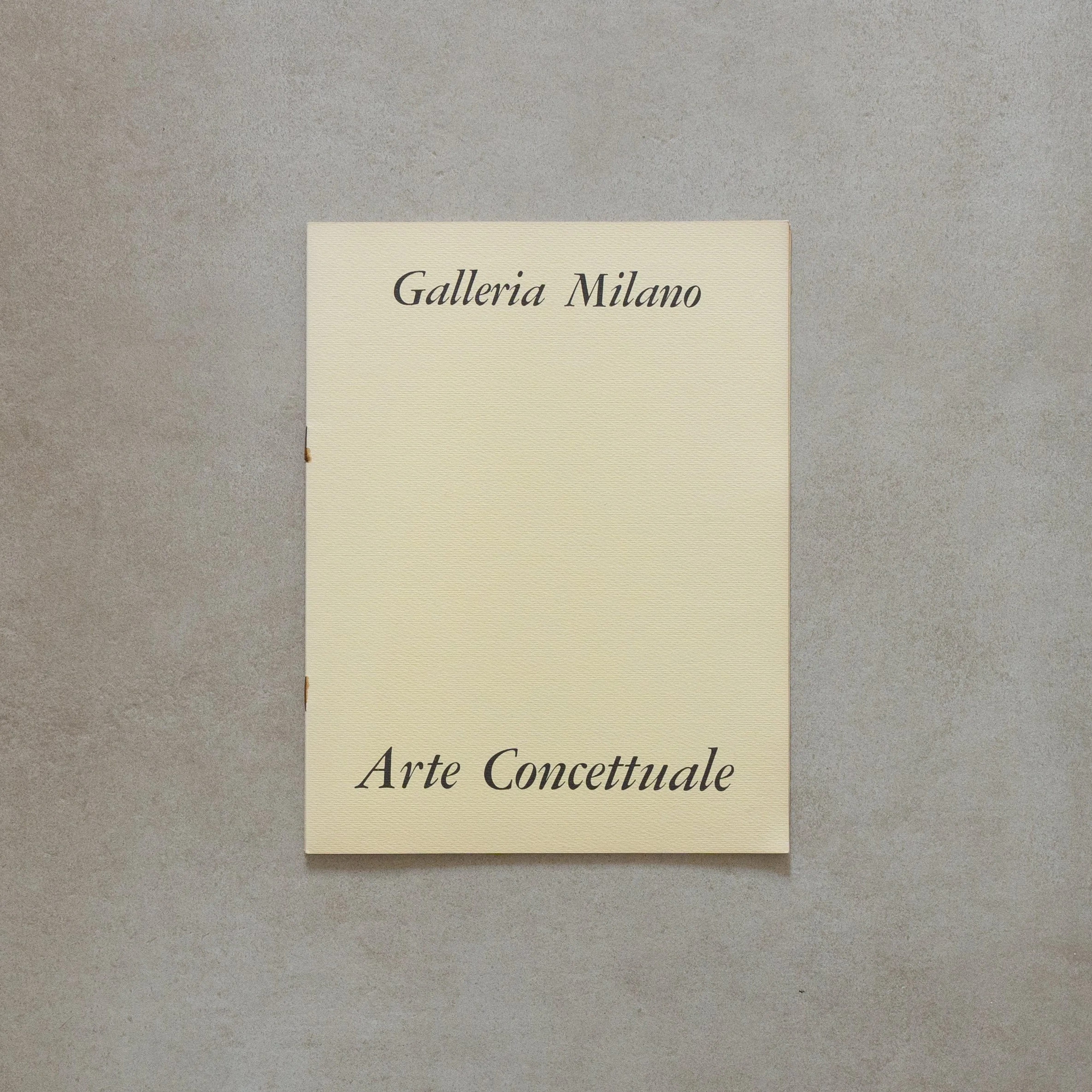 AA.VV. / Arte Concettuale