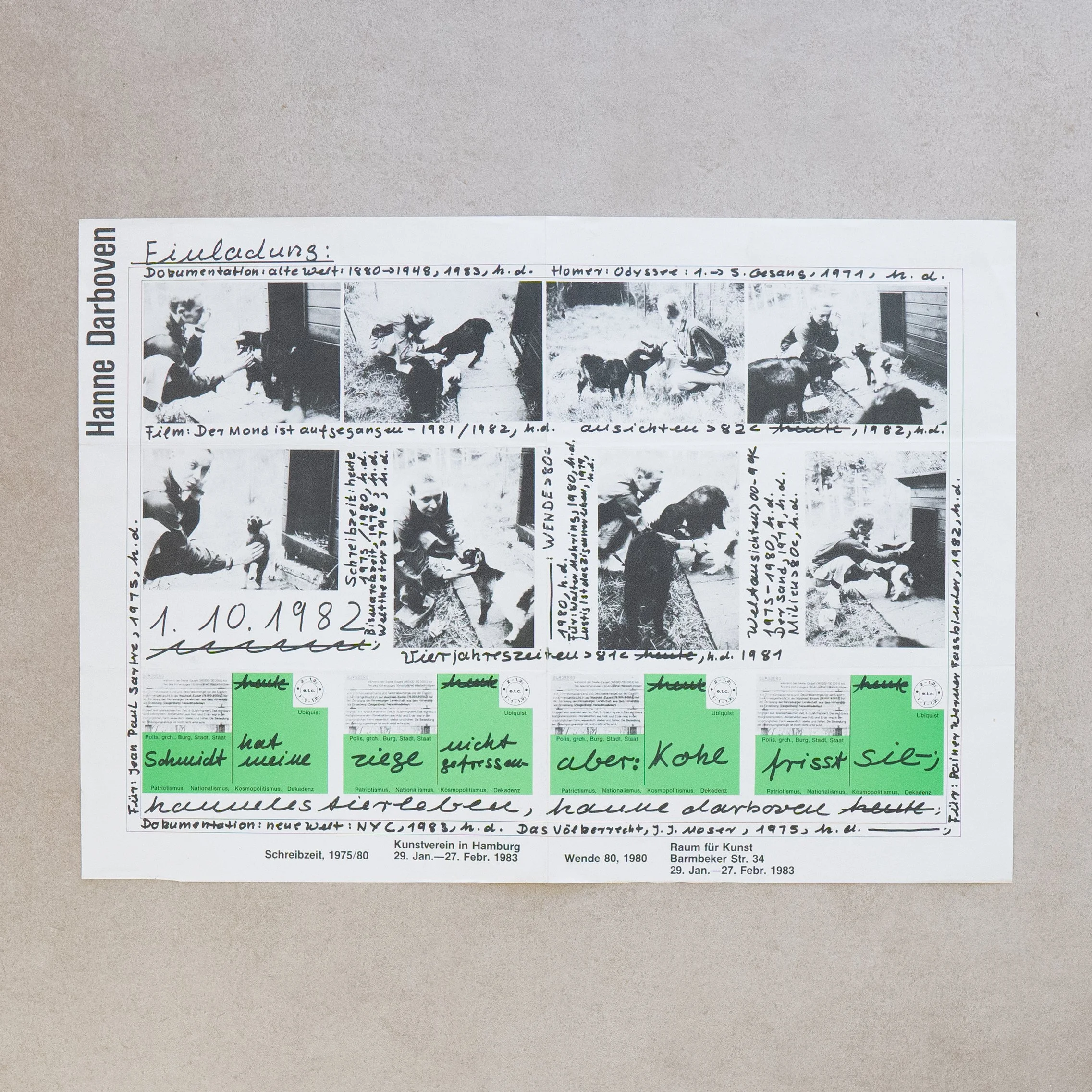 Hanne Darboven / Hanne Darboven