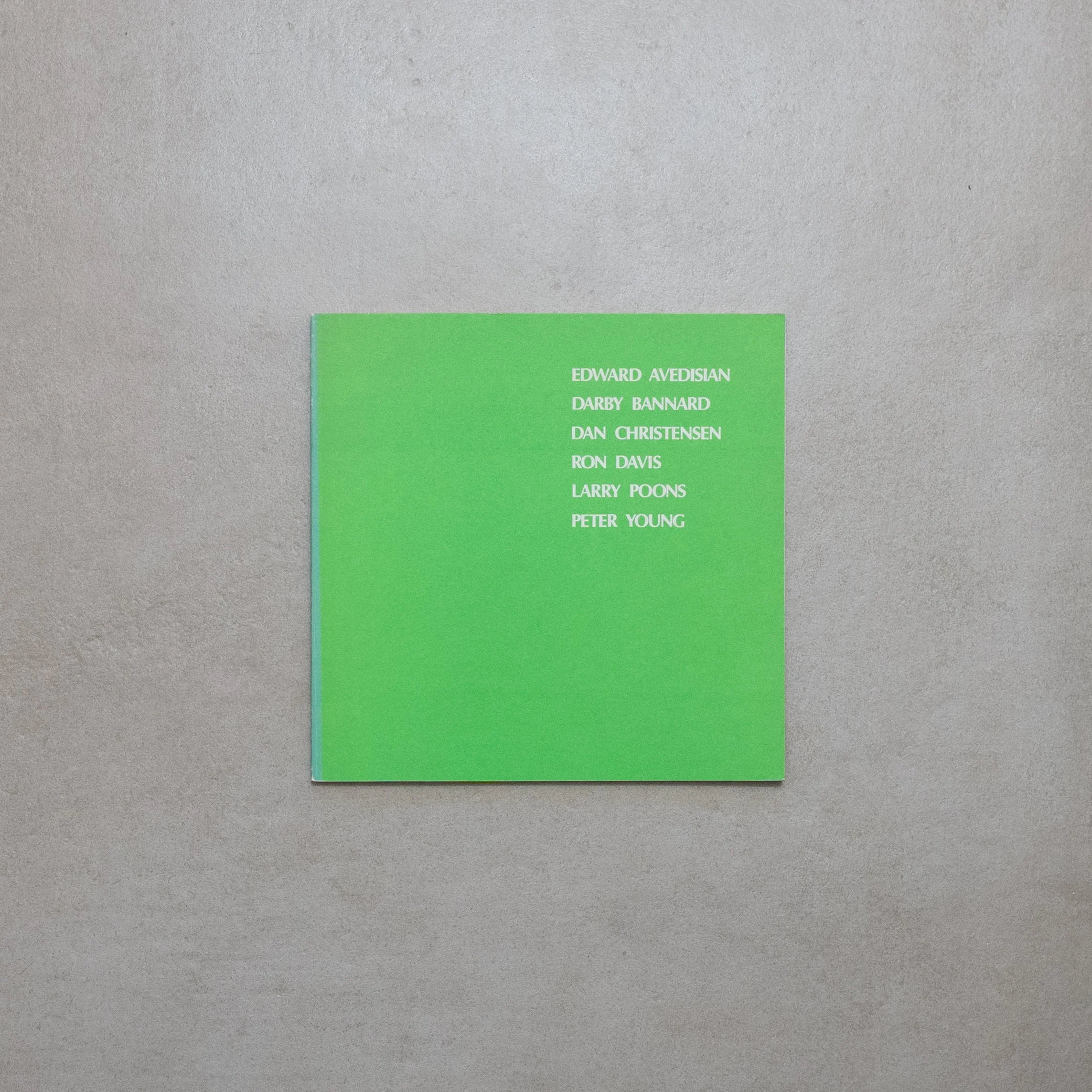 AA.VV. / Six Painters: Edward Avedisian, Darby Bannard, Dan Christensen, Ron Davis, Larry Poons, Peter Young