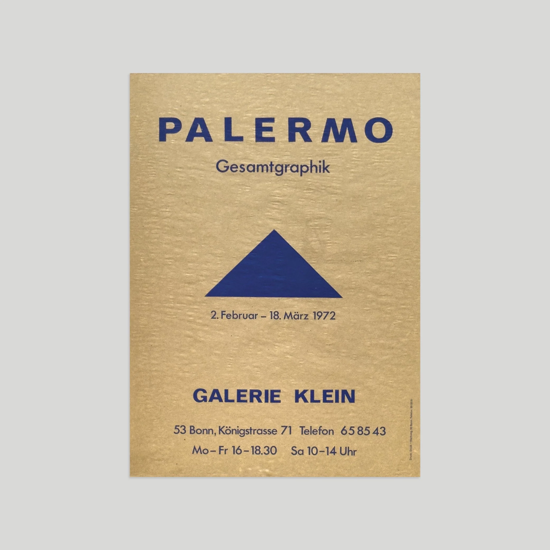 PALERMO / Gesamtgraphik
