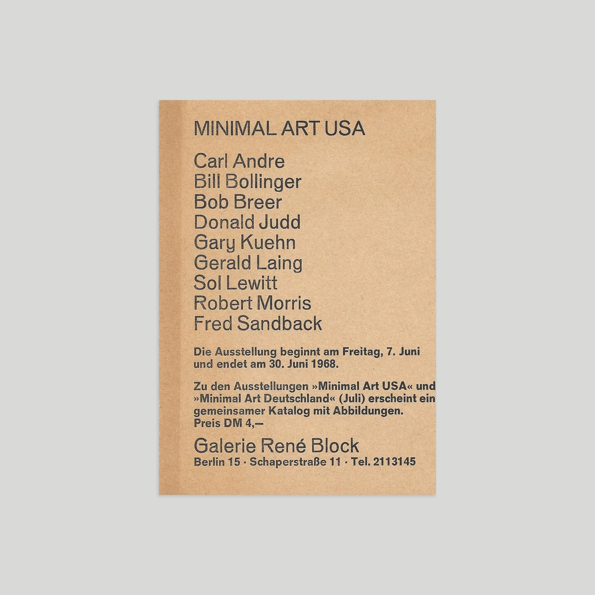 AA. VV. / Minimal Art USA