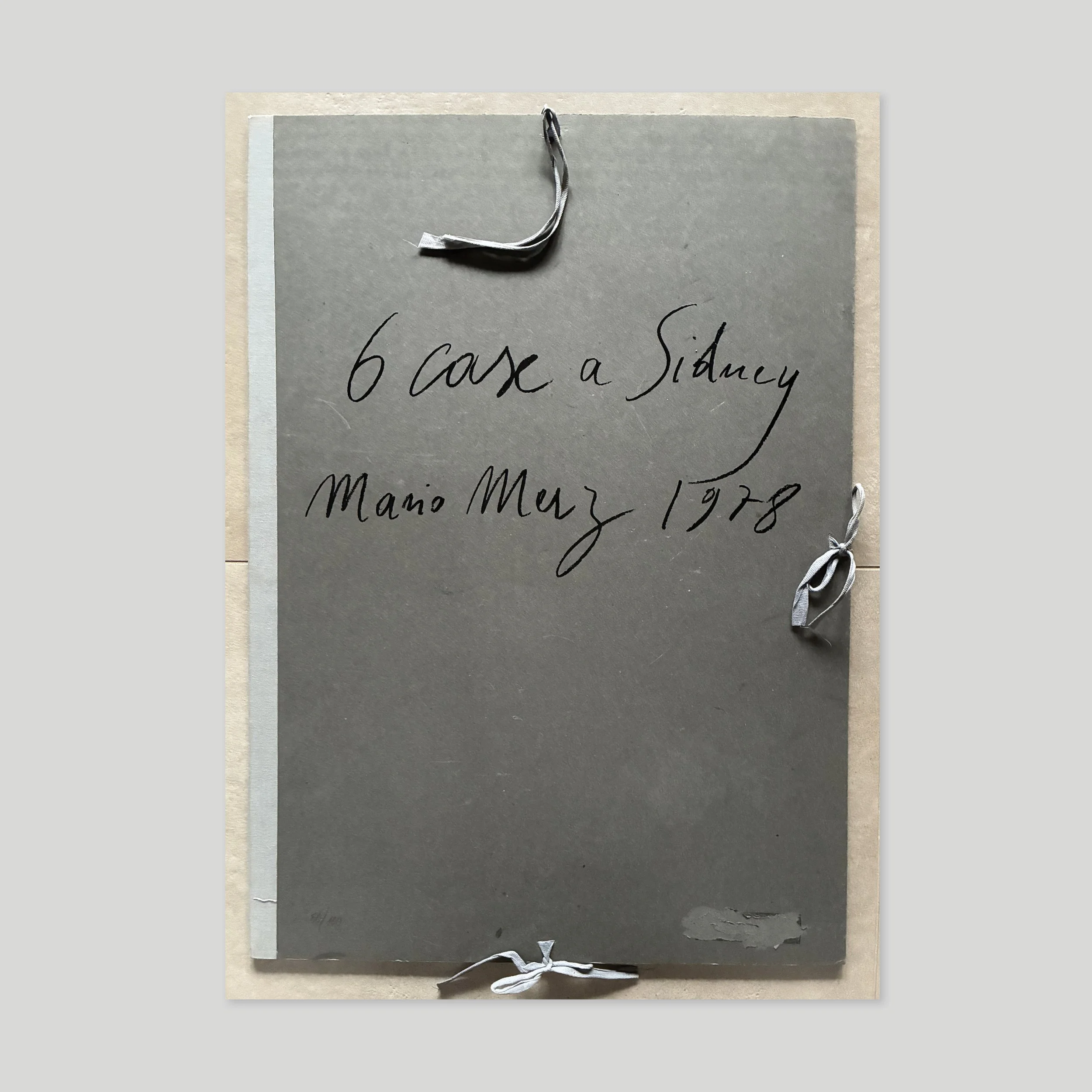 Mario Merz / Sei case a Sydney, 1978