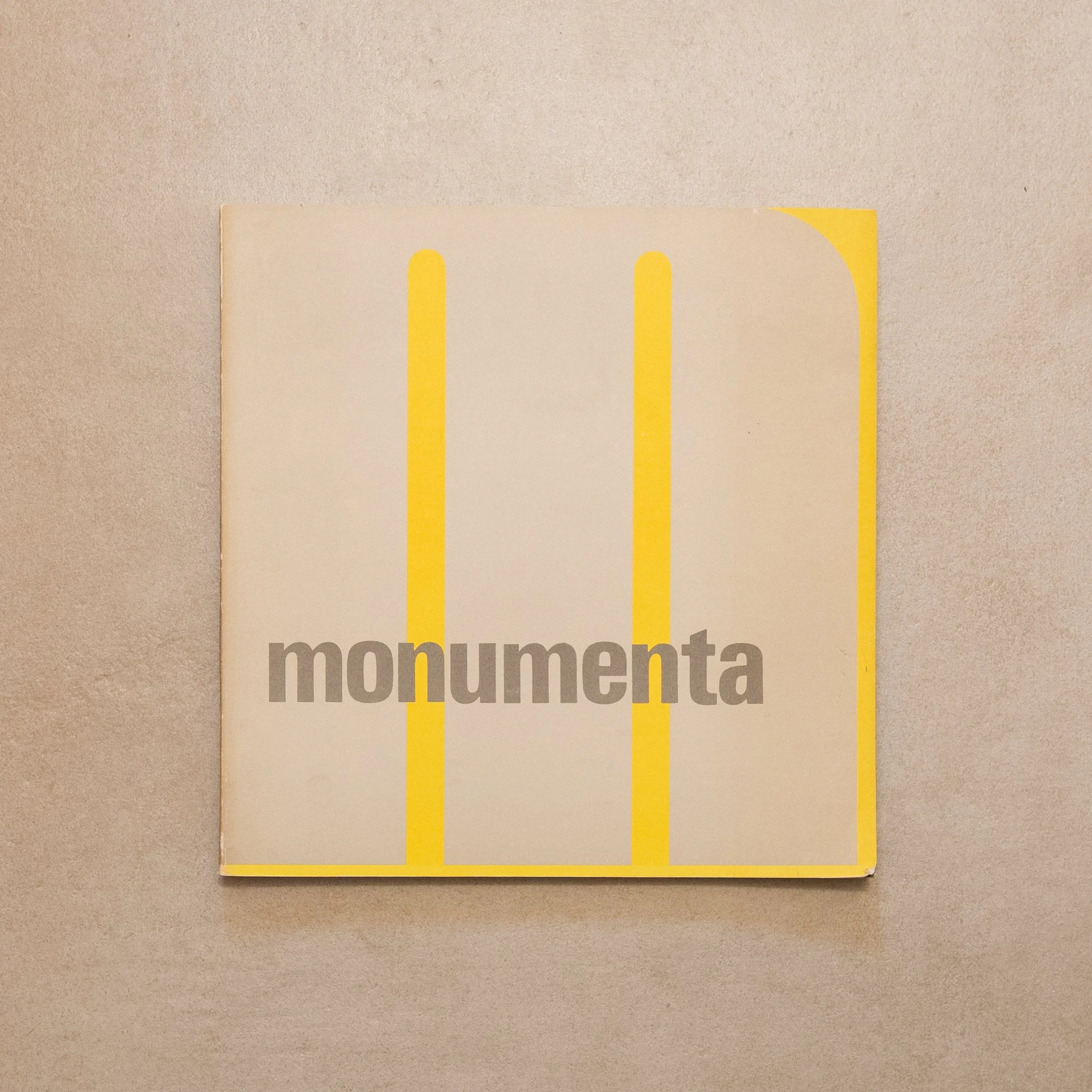 AA.VV. / Monumenta : A Biennial Exhibition of Outdoor Sculpture