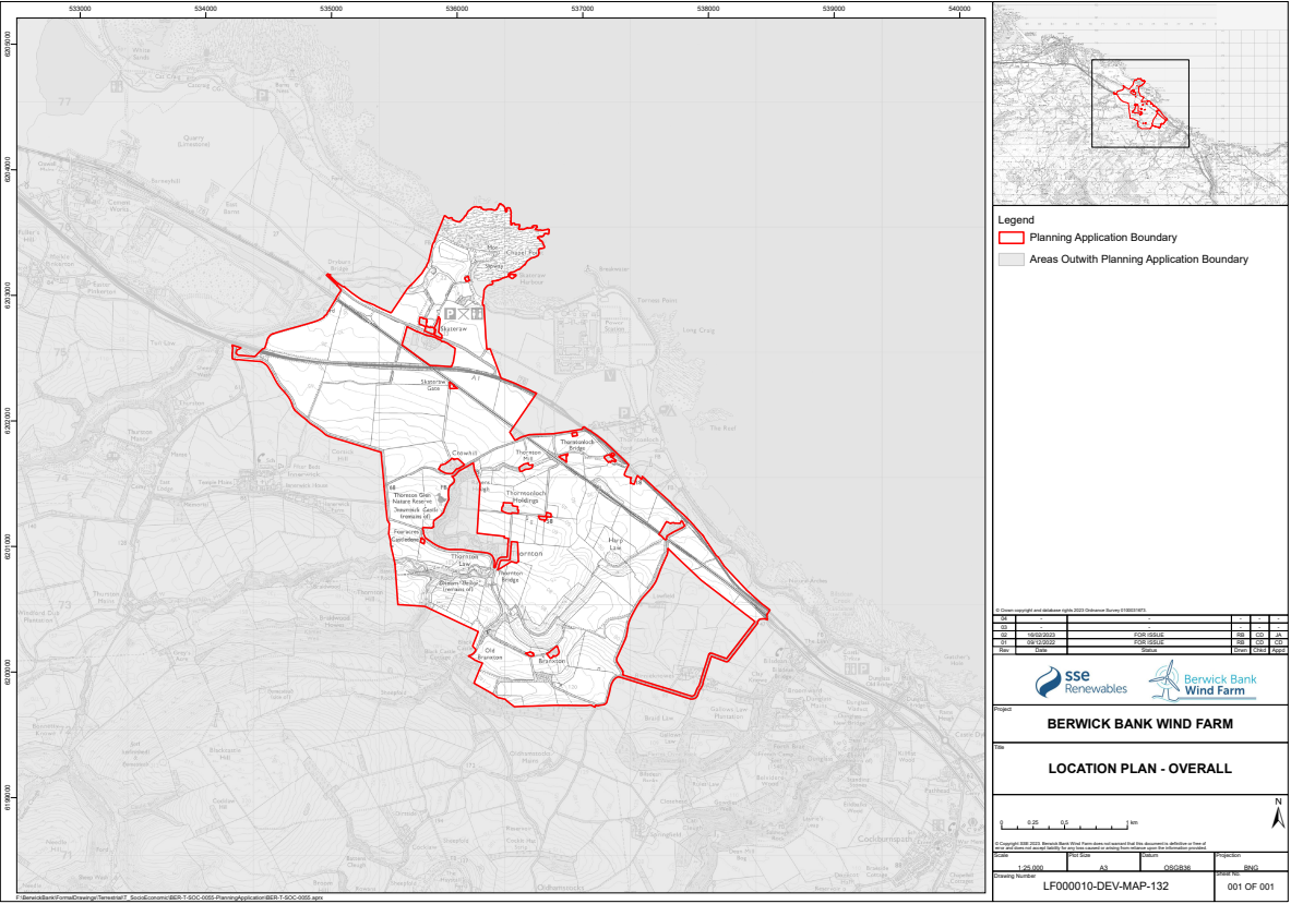 Onshore Planning Application - 275kV Cable Works